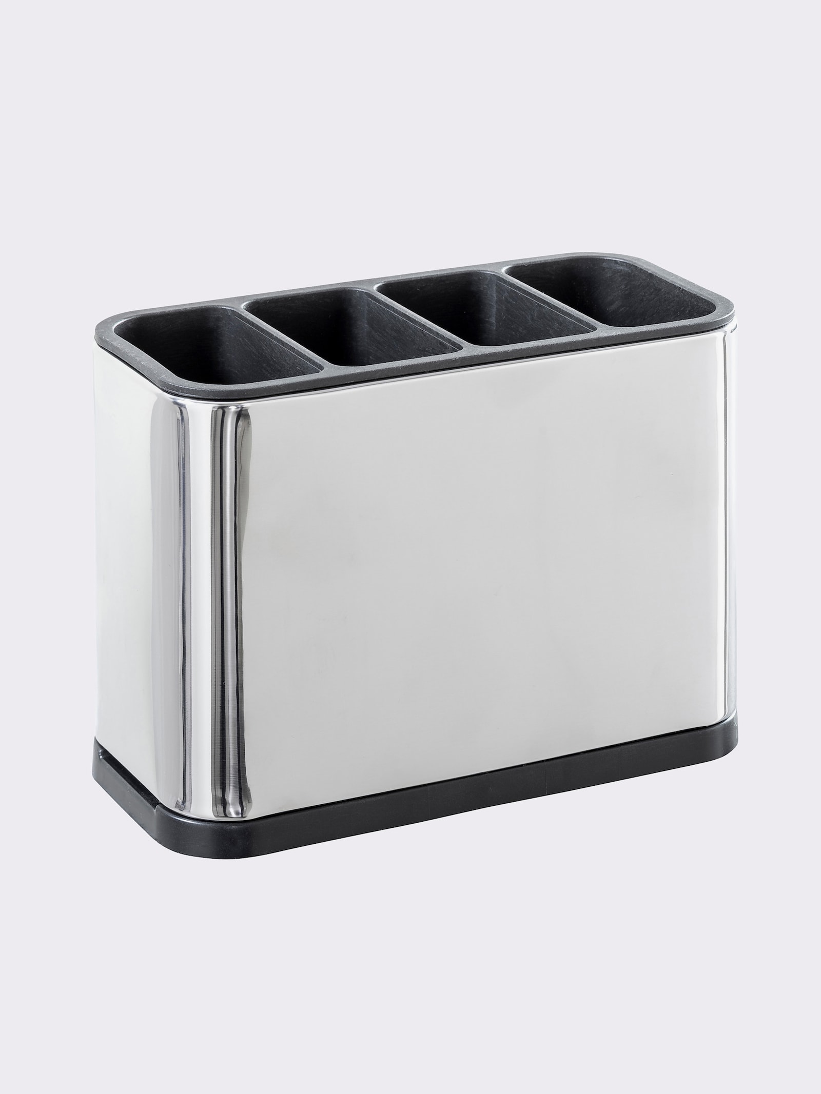 heine home Abtropfkorb - silberfarben-schwarz