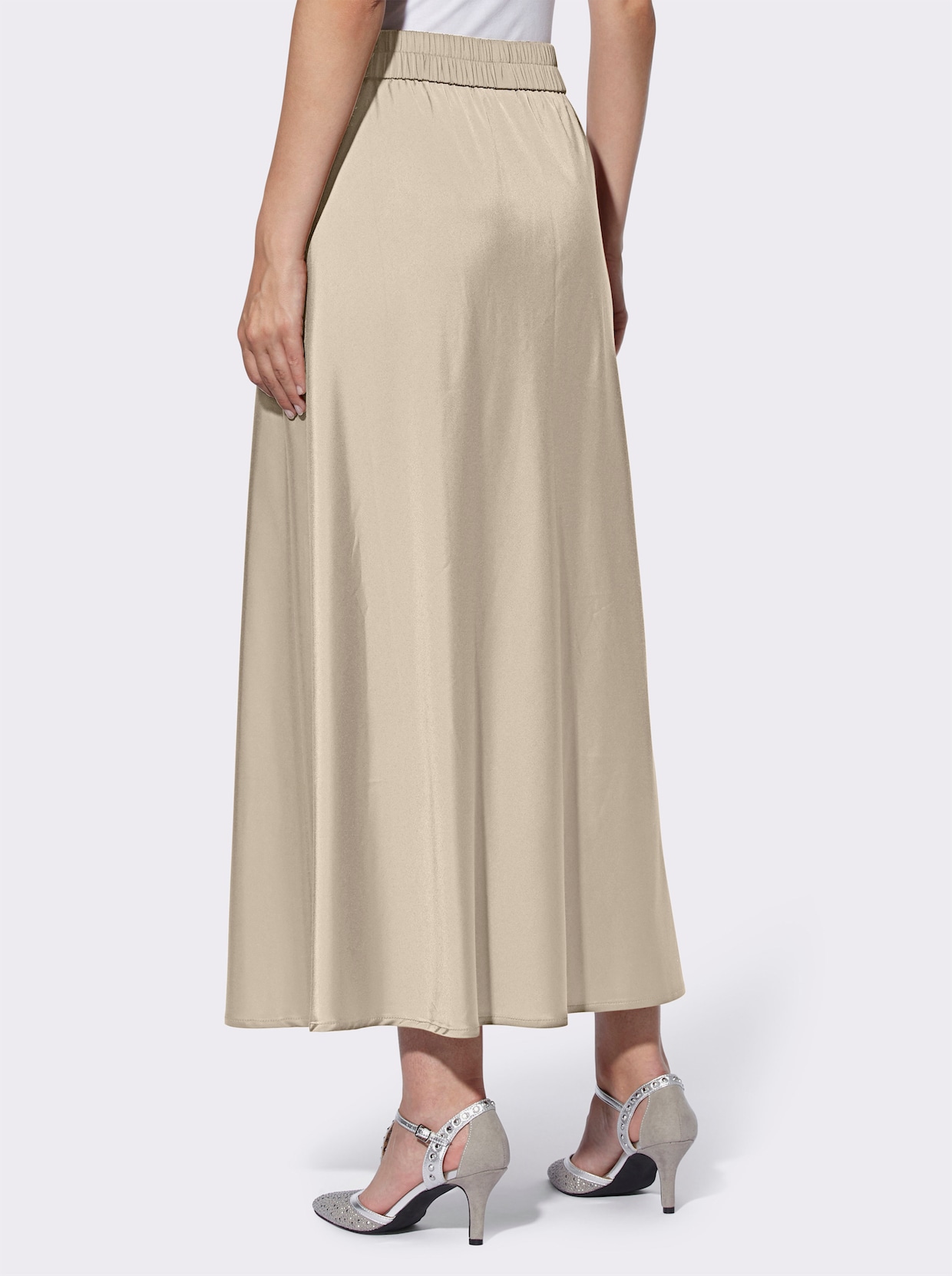 heine Jupe en satin - beige