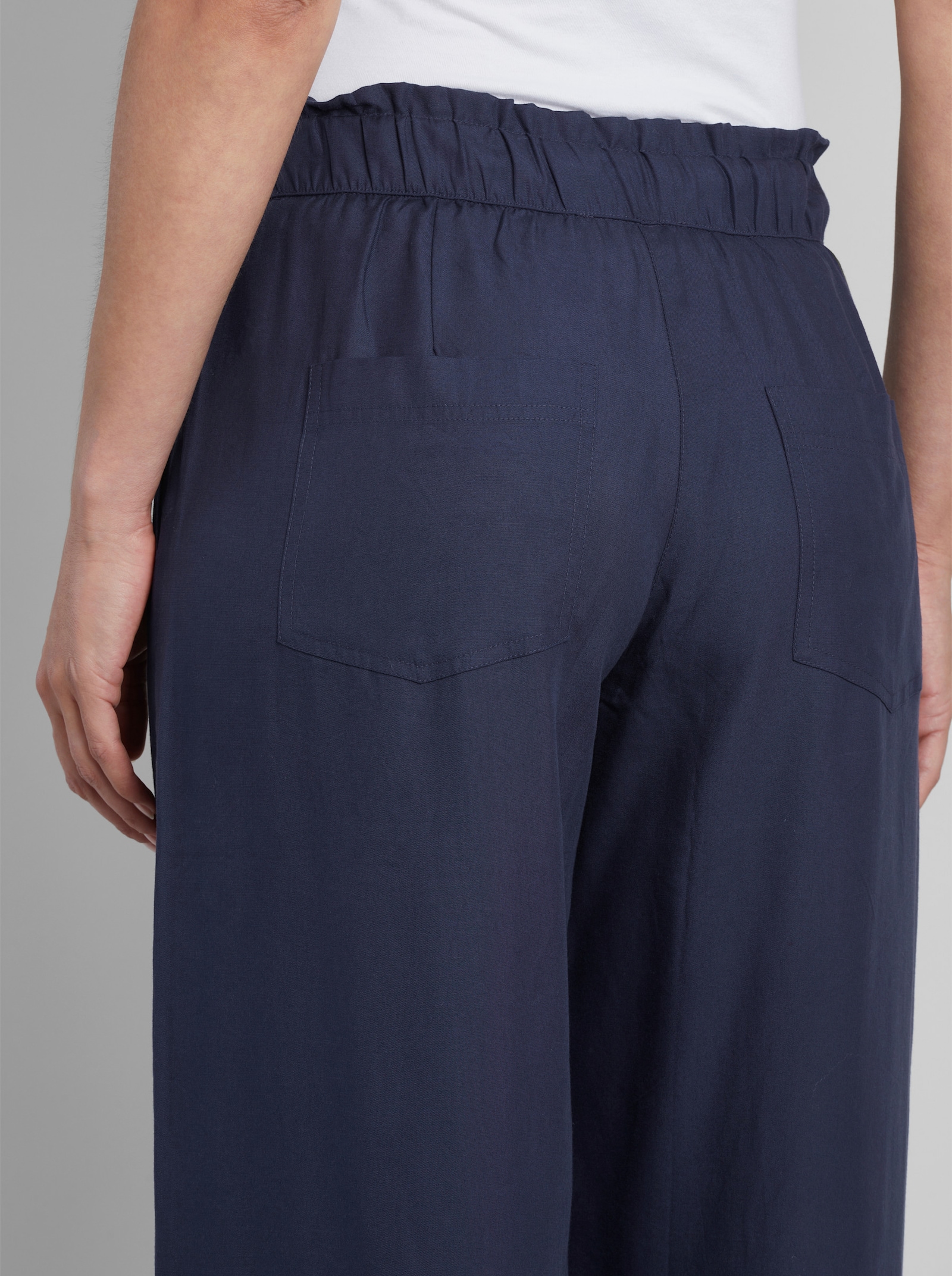 heine Schlupfhose aus Lyocell - marine