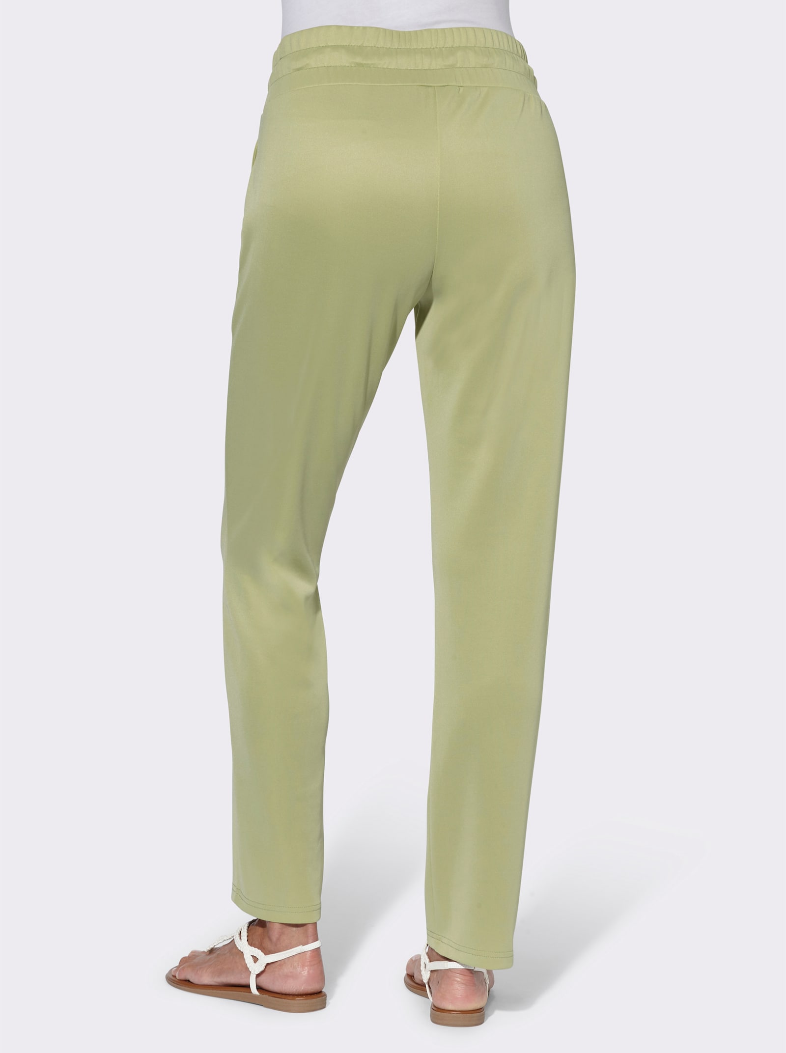 Schlupfhose in Stretch-Qualität - lindgrün