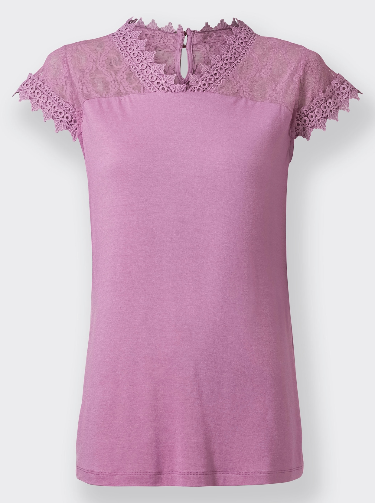 Kurzarmshirt - orchidee