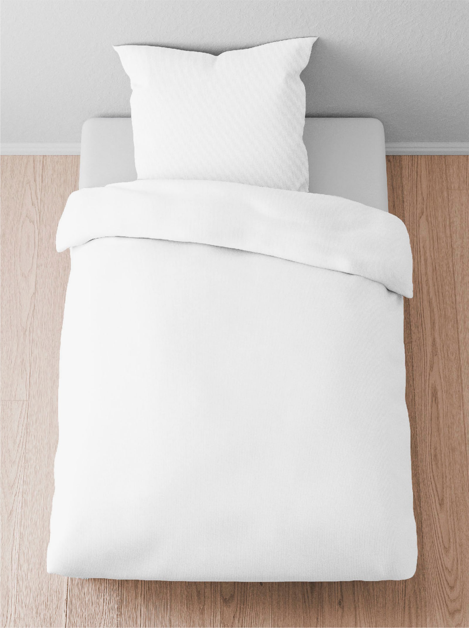 Biberna Bettwäsche - weiß