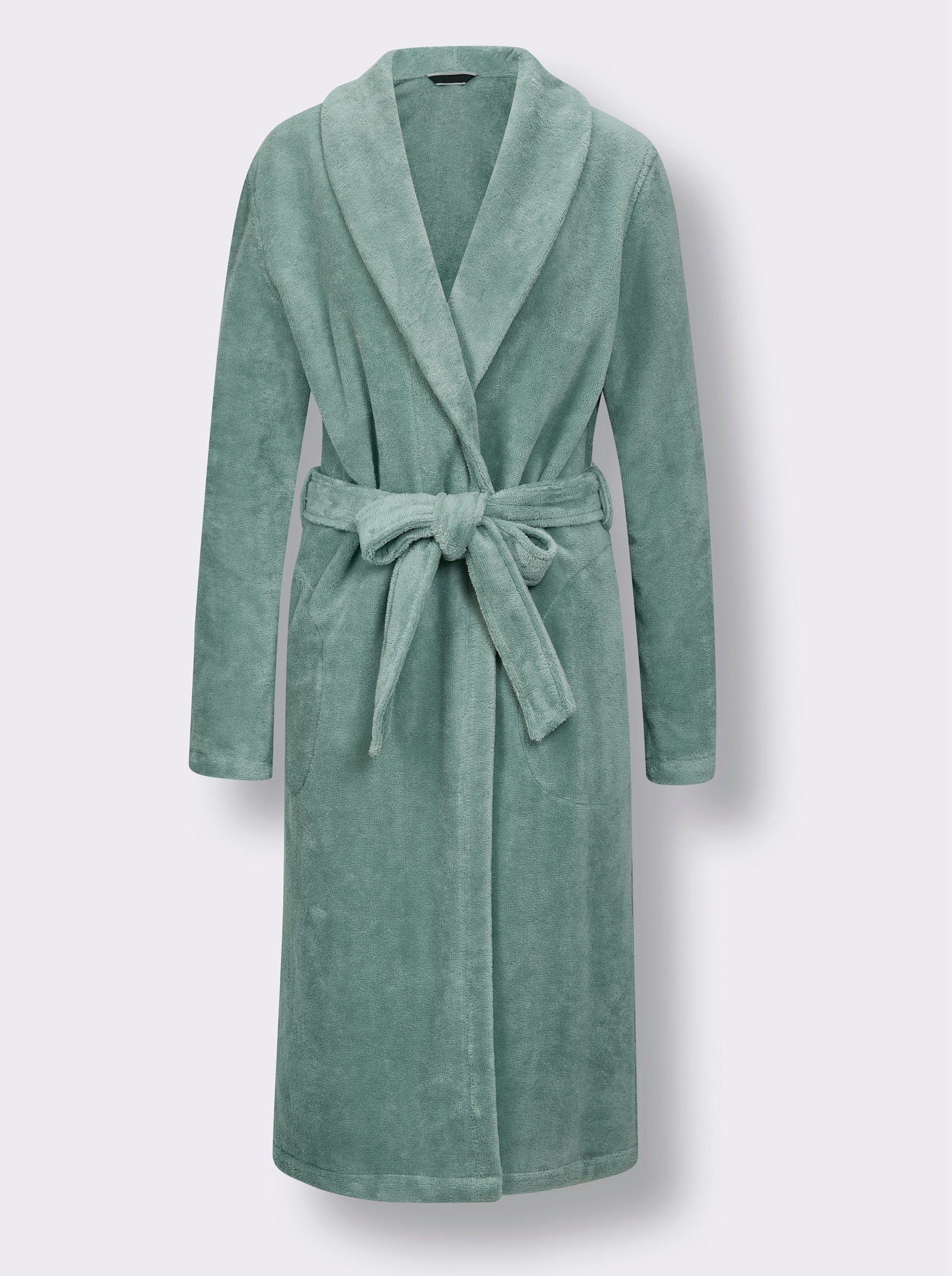 Cawö Peignoir pour femme - sauge