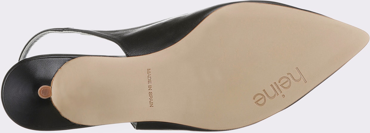 heine Slingpumps - zwart