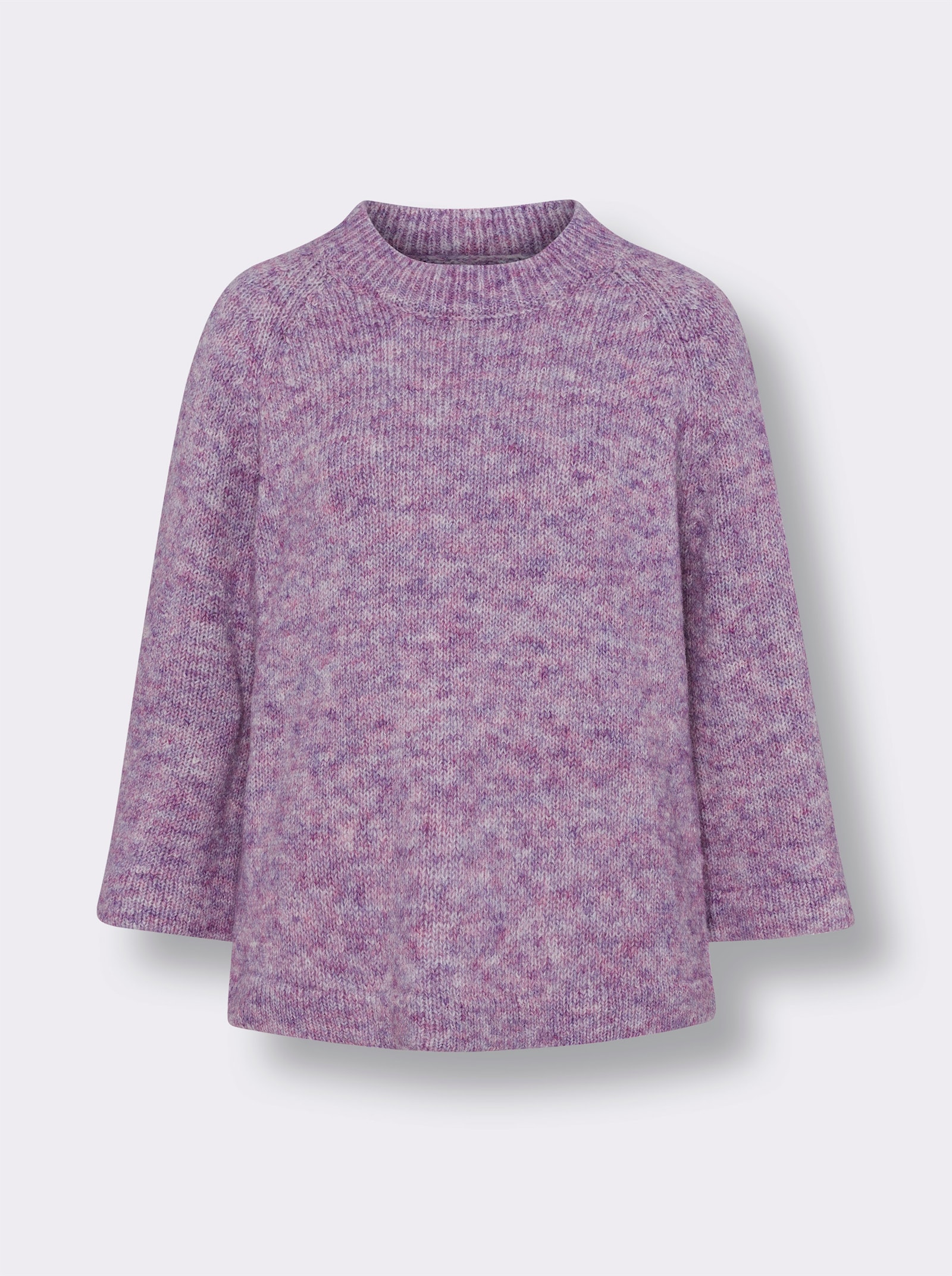 heine Strickpullover aus Multicolor-Garn - elfenbein-hortensie-meliert