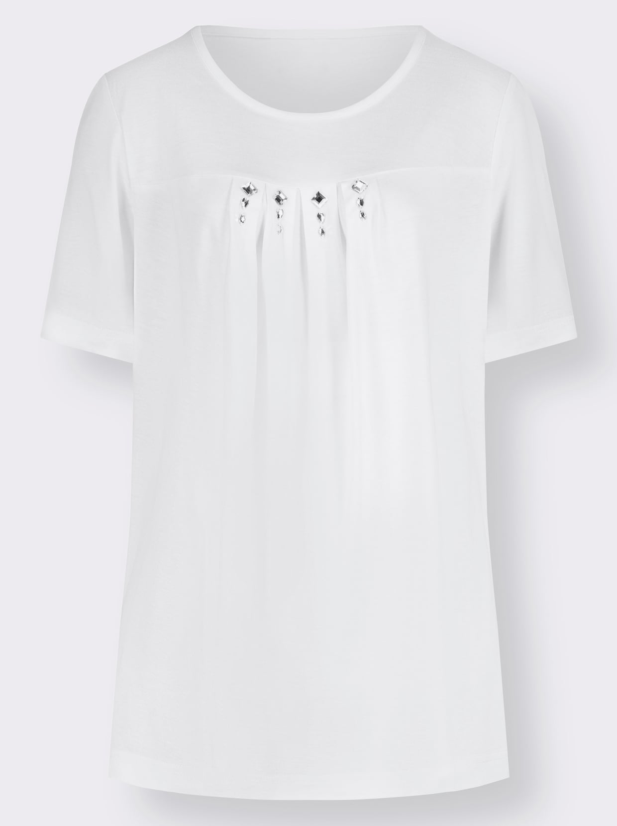 Shirt met korte mouwen - wit