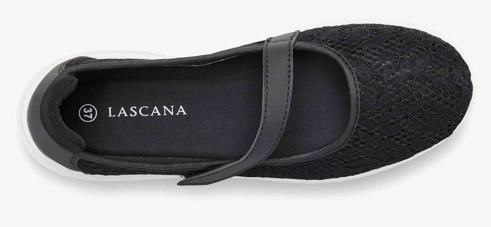 LASCANA Slipper - schwarz