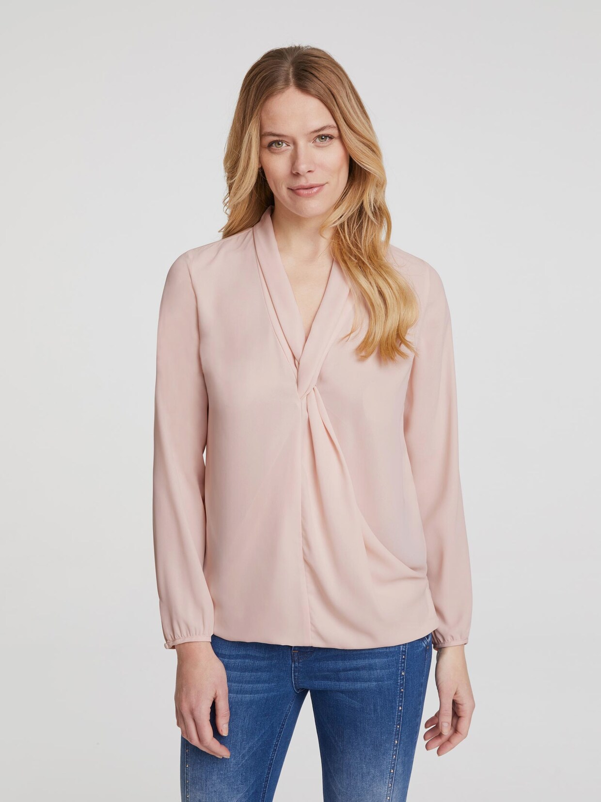 Linea Tesini Bluse - puder