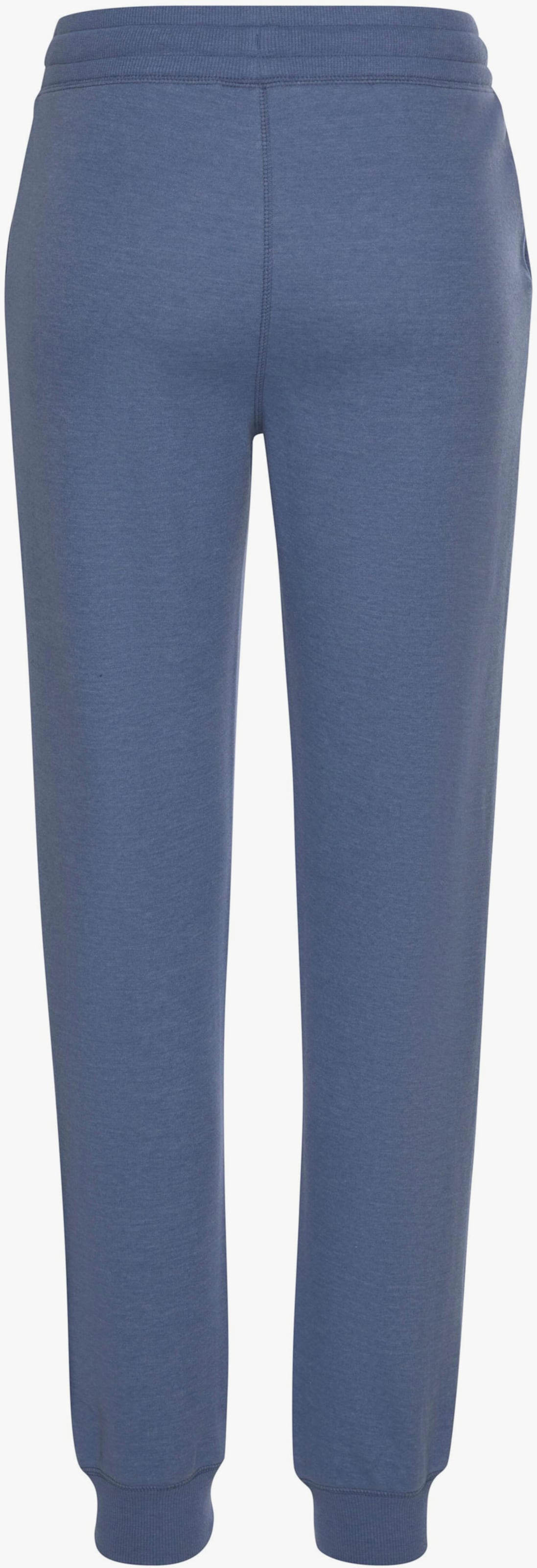 Loungehose - jeans-meliert