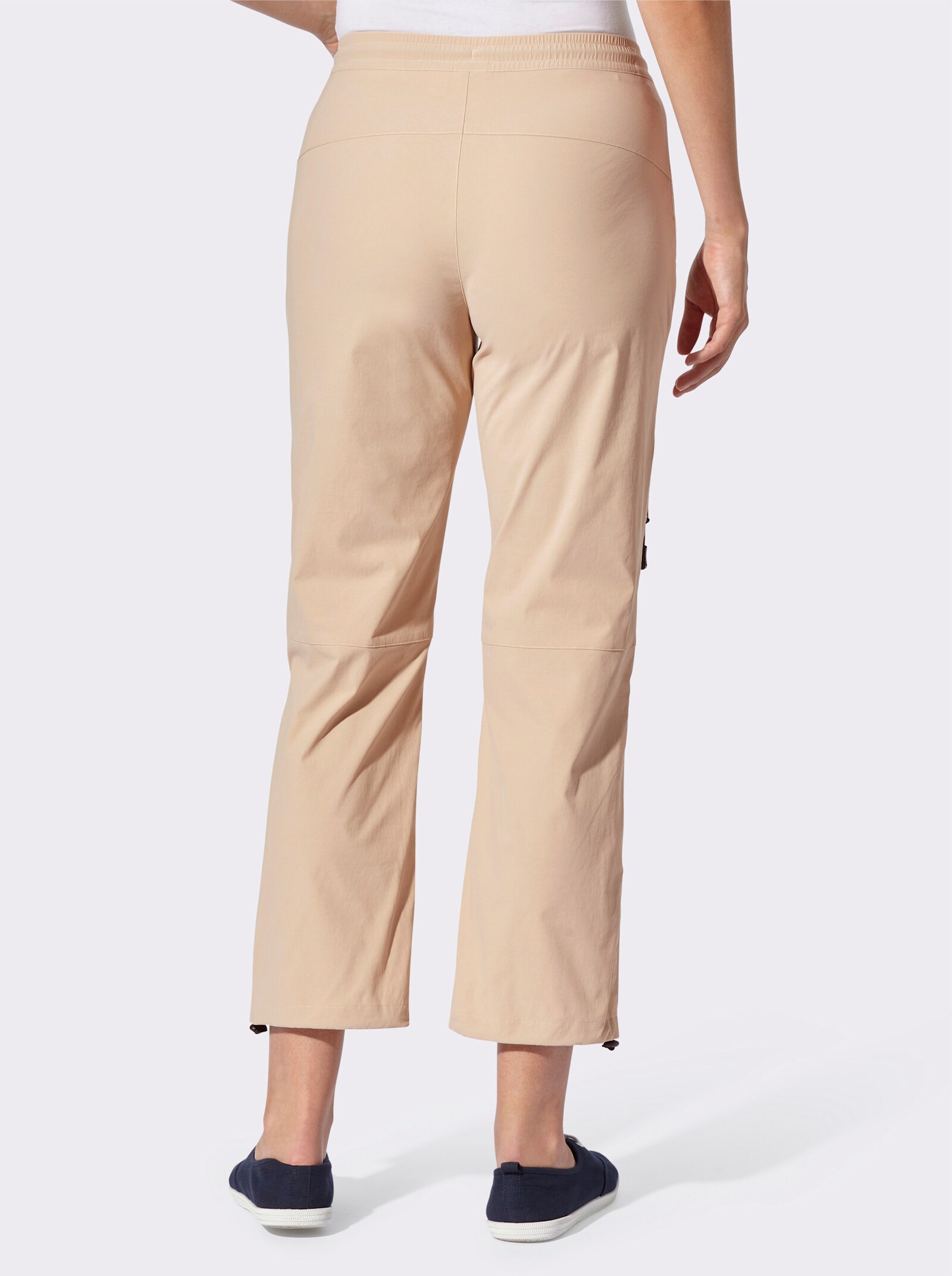 Funktionshose in 7/8-Länge - beige