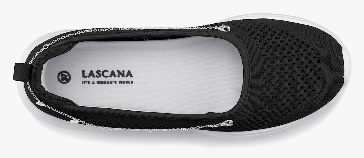 LASCANA Sneakers - noir