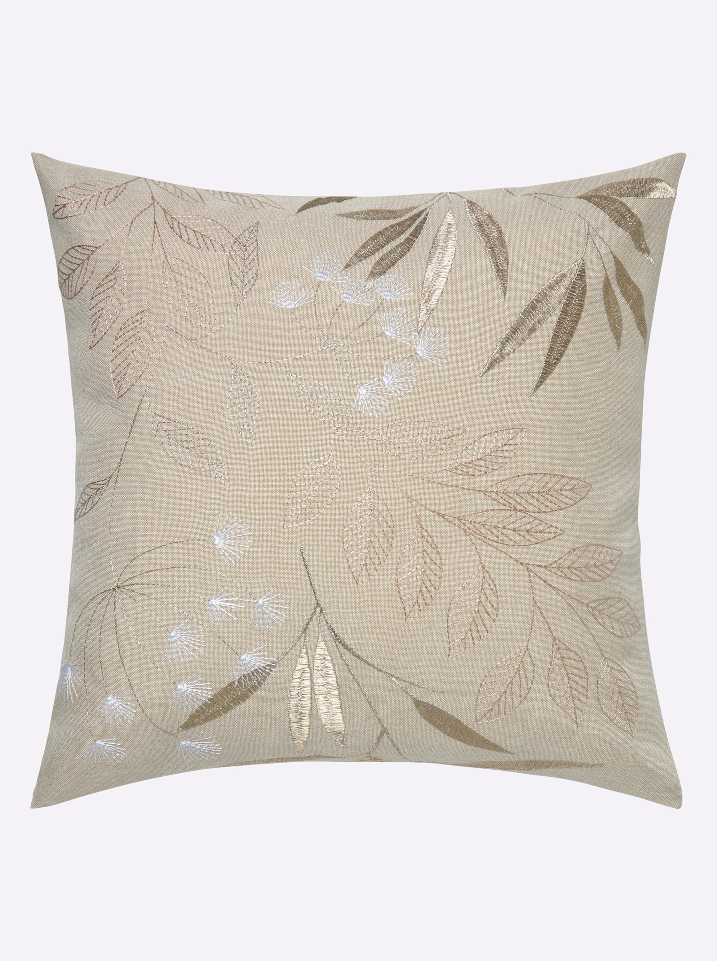 Beige Tischdecke