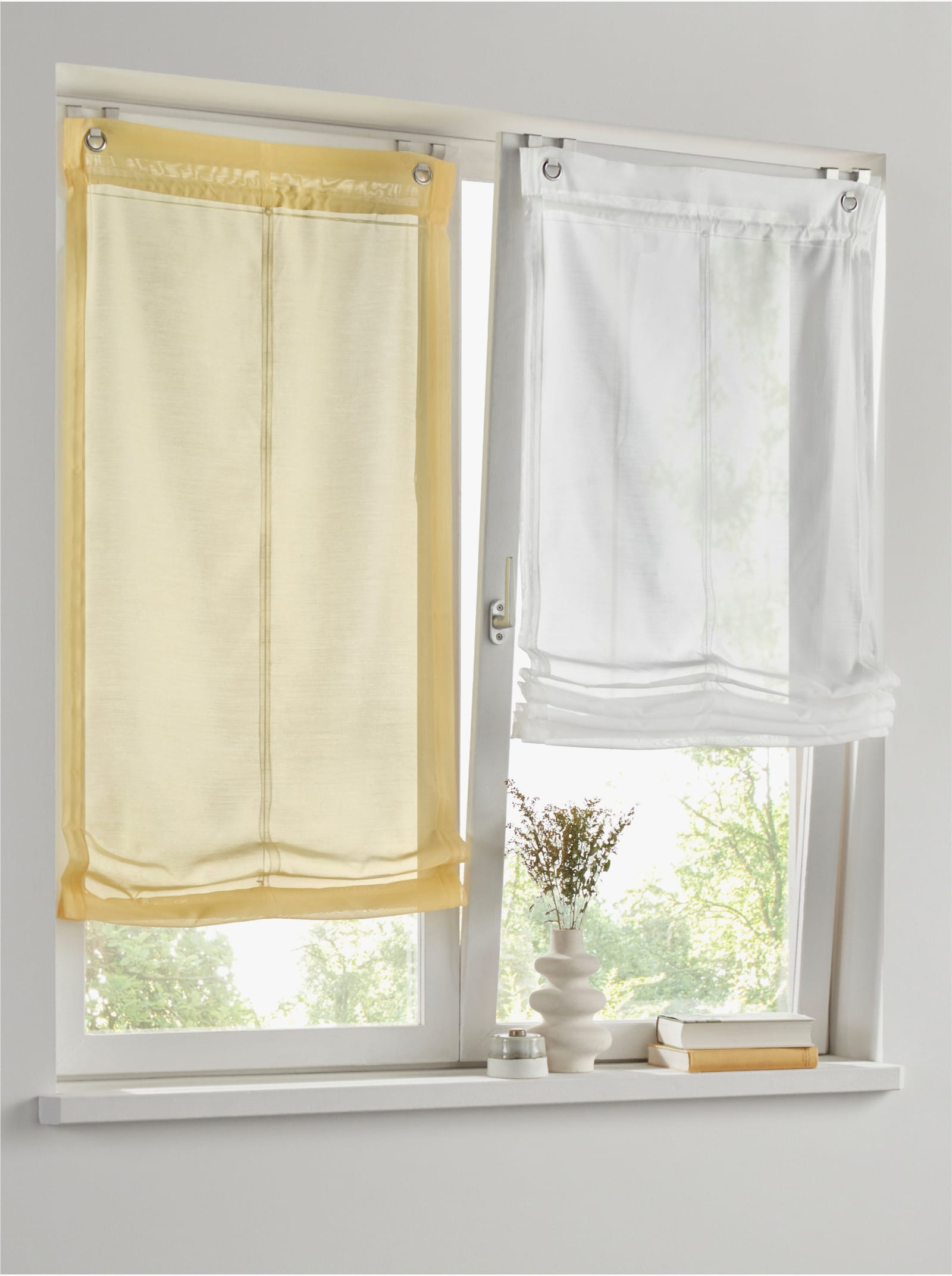 heine home Raffrollo - gelb