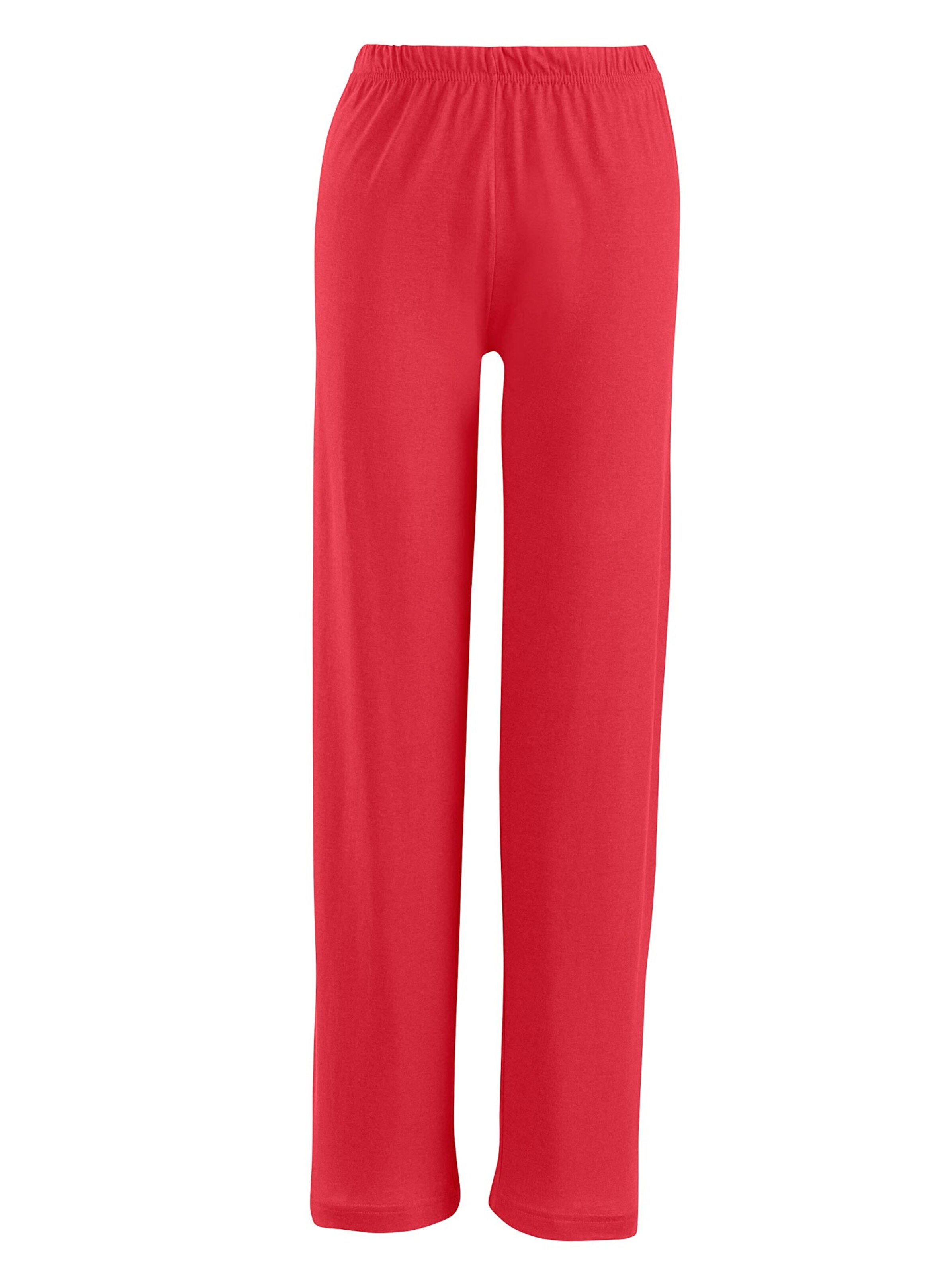 Schlafanzug - schwarz-rot