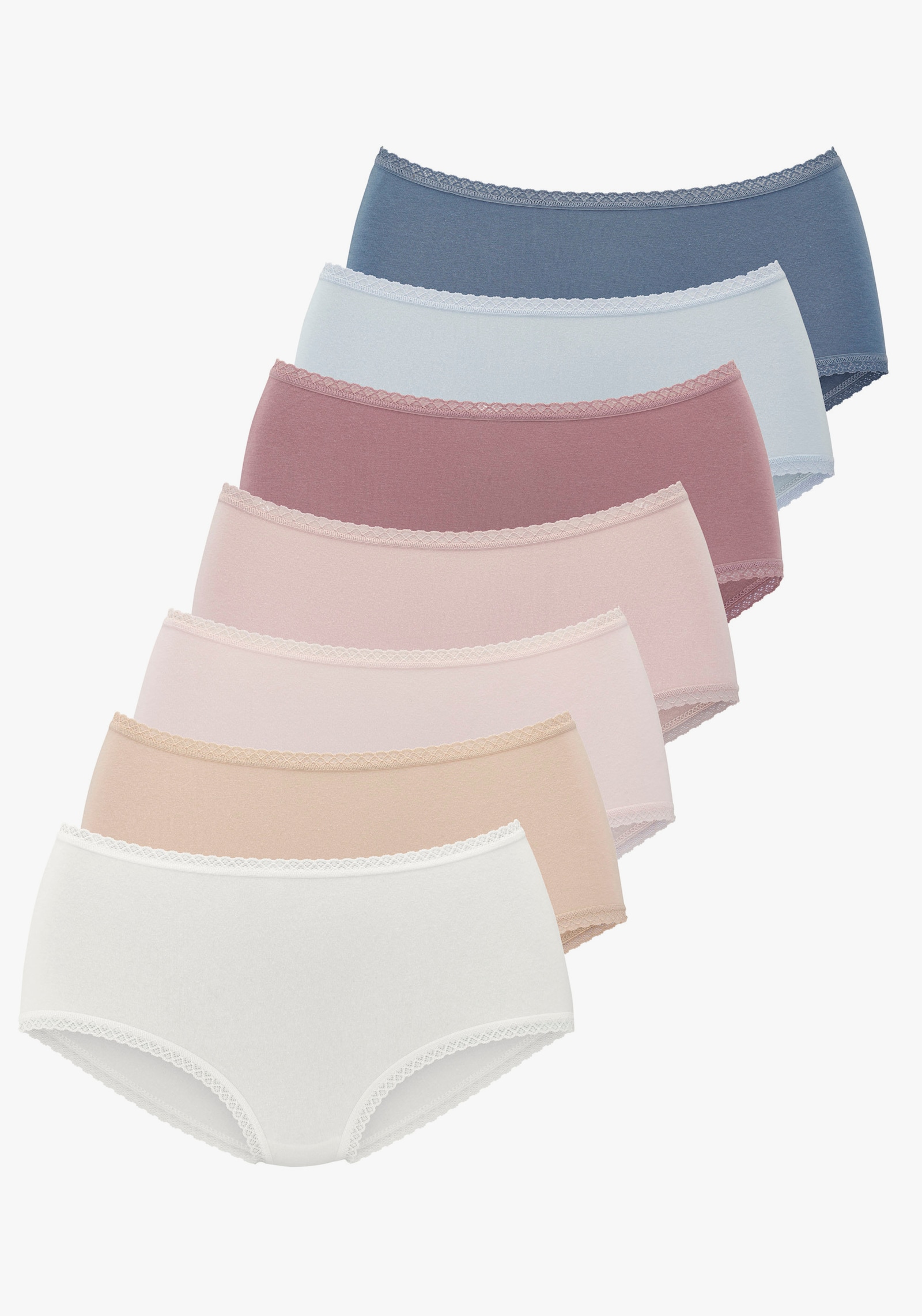 Vivance Tailleslip - mix van pastelkleuren