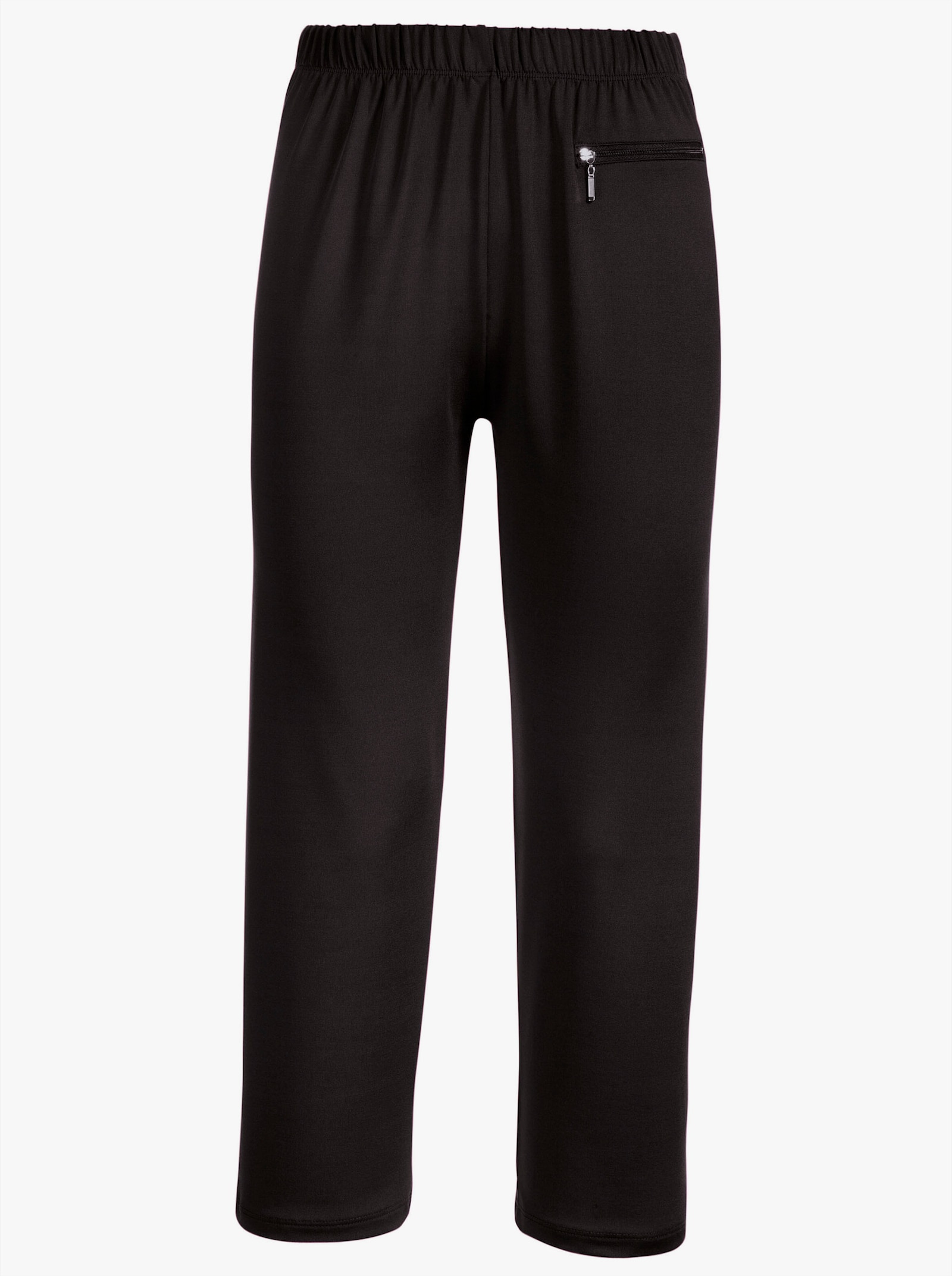 Freizeithose in Microfaser-Qualität - schwarz