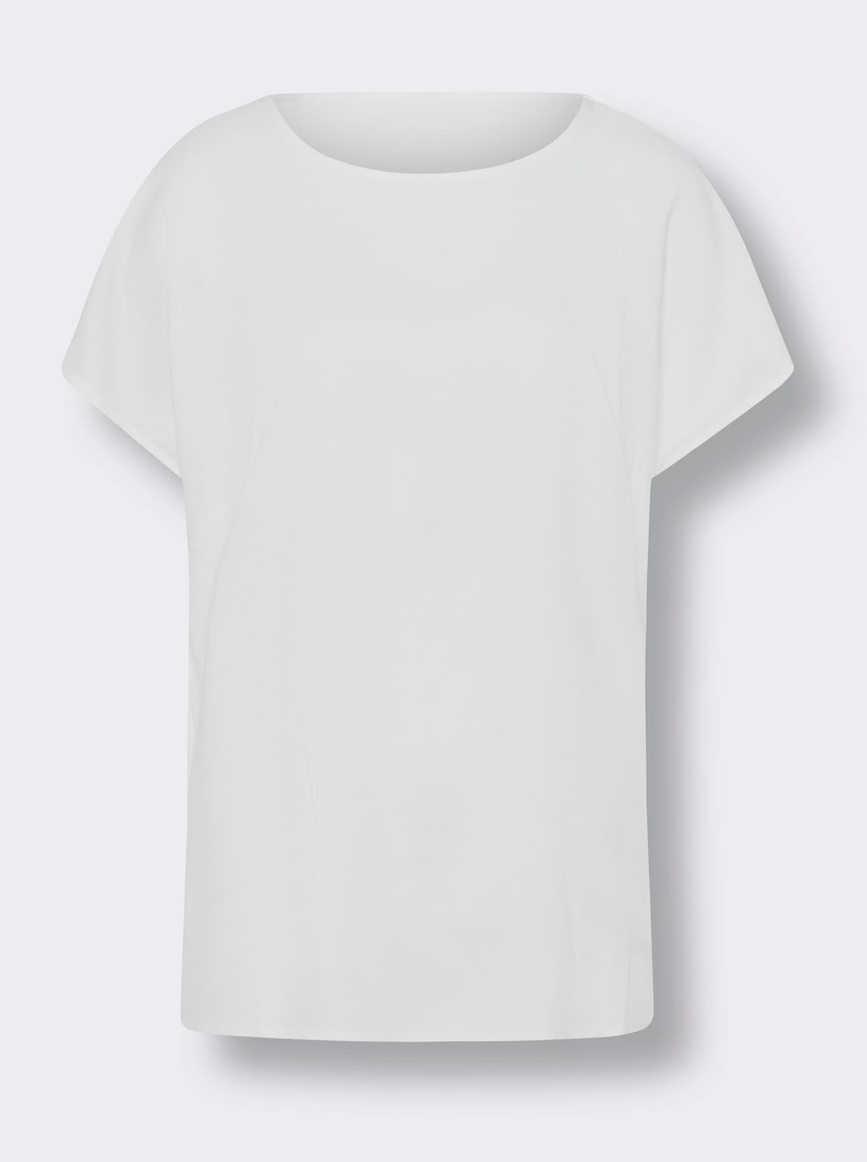 heine Blouse met korte mouwen - ecru