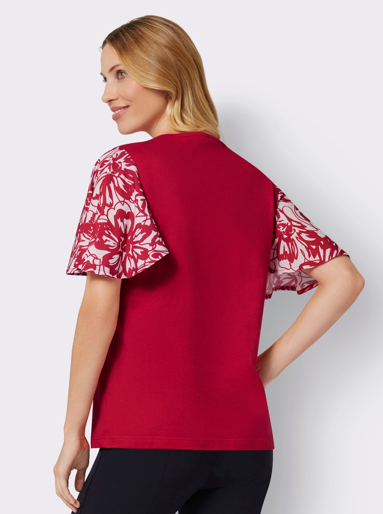 Shirt met korte mouwen - rood