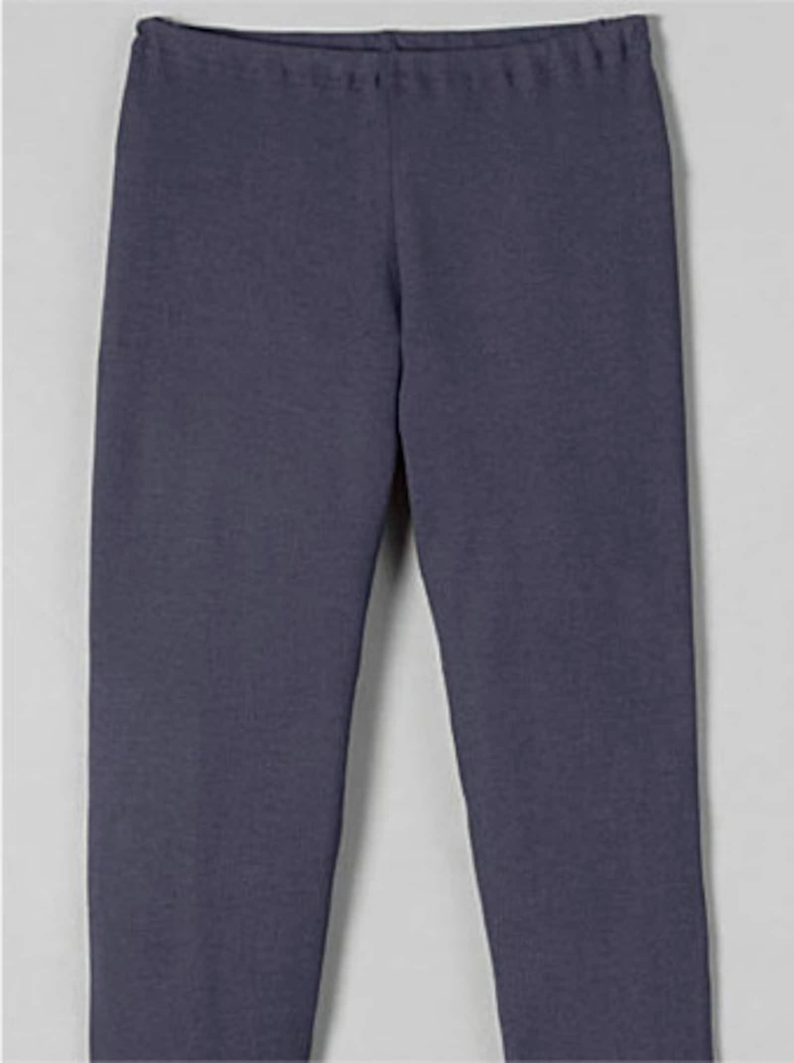 wäschepur Lange onderbroek met verwisselbaar elastiek - grijs