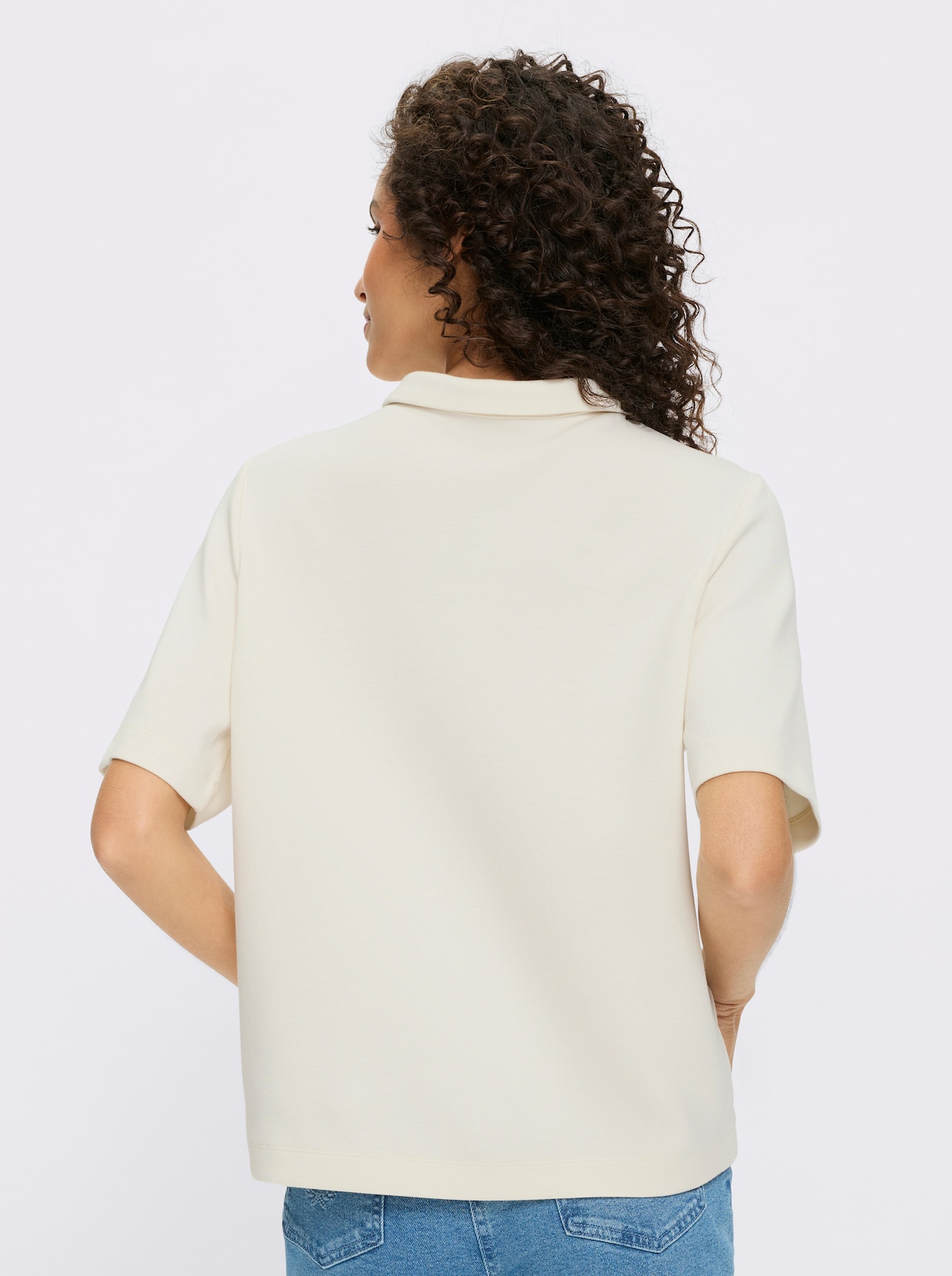 heine Poloshirt - champagner
