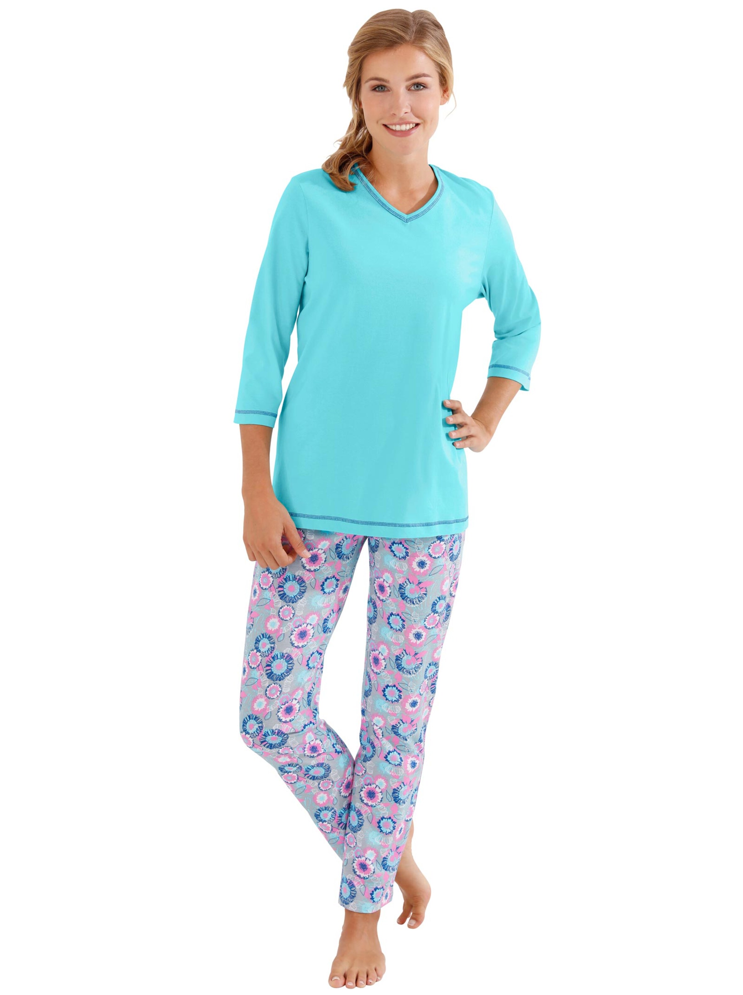 Schlafanzug-Hose - Blumen