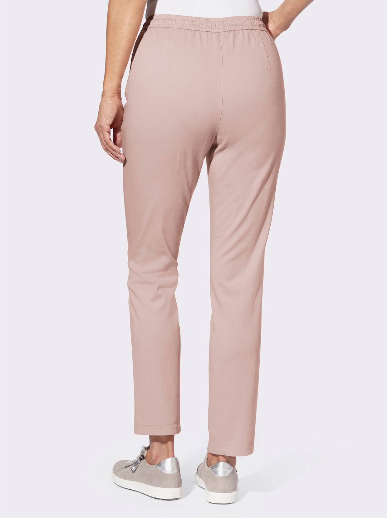 comfortbroek - poudre
