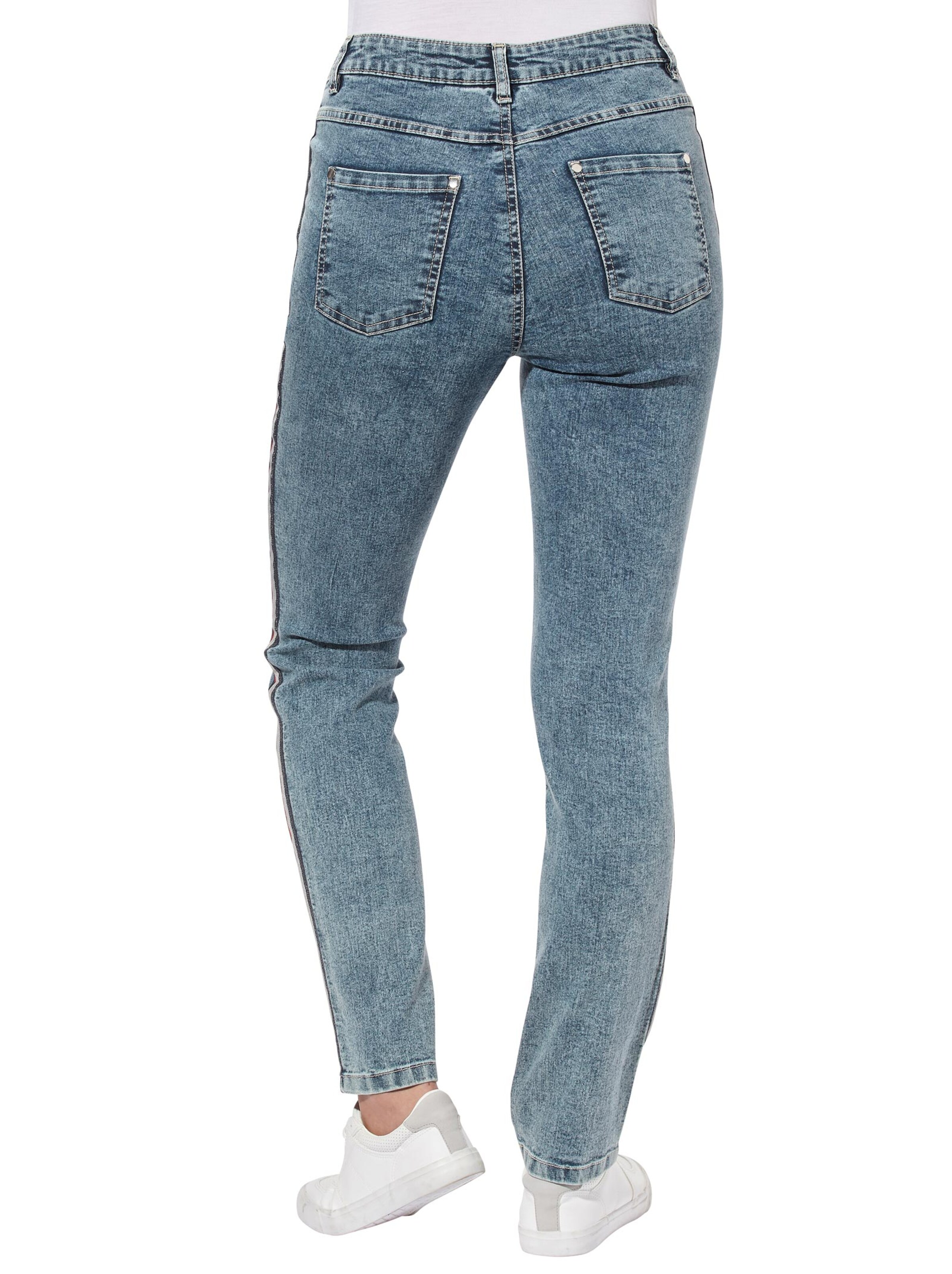 Jeans - blue-bleached