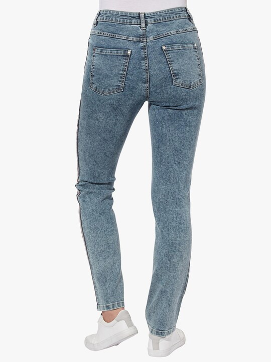 Jeans - blue-bleached