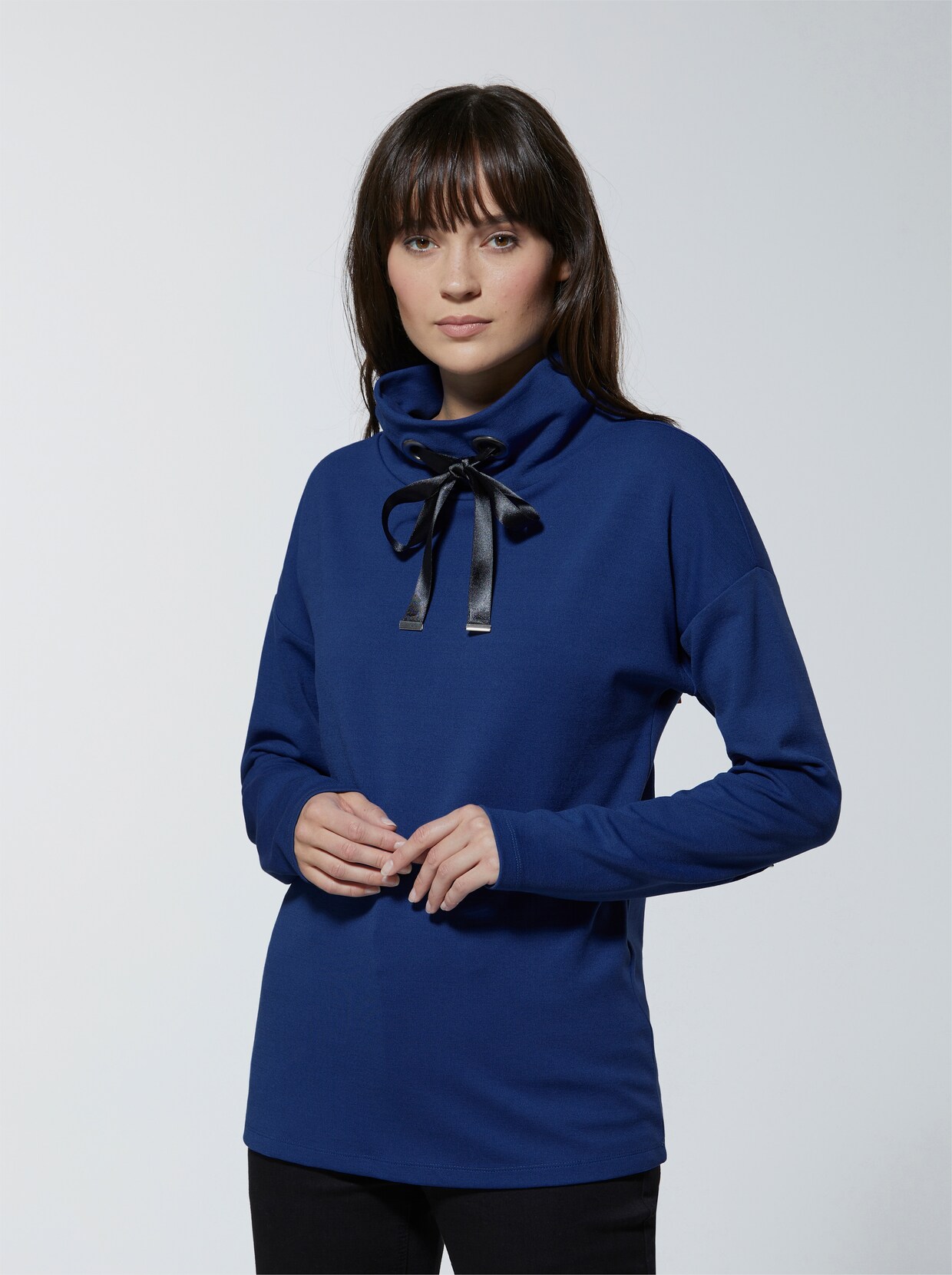 Creation L Premium Pima-Baumwolle-Modal-Shirt - royalblau