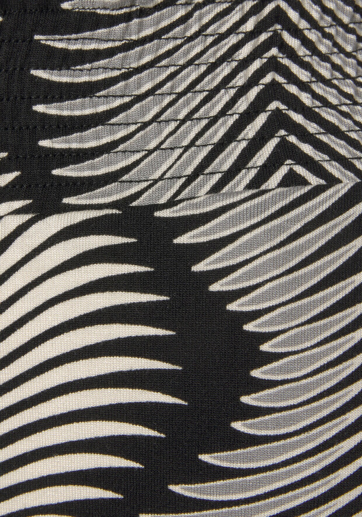 LASCANA Pyjamahose - schwarz-weiß bedruckt