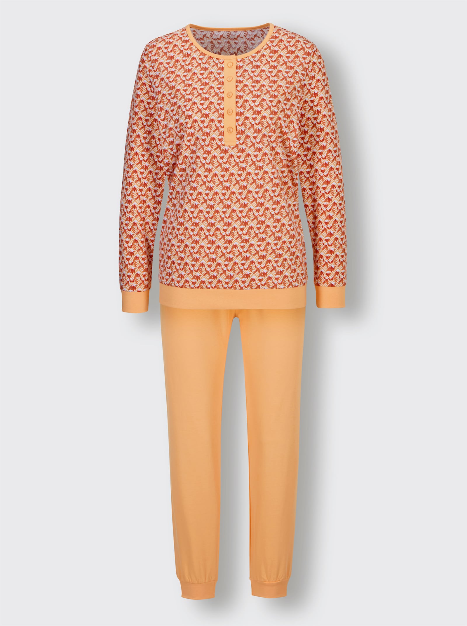 wäschepur Schlafanzüge - flieder + apricot