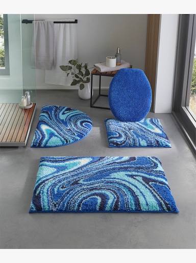 Grund Badematte - royalblau