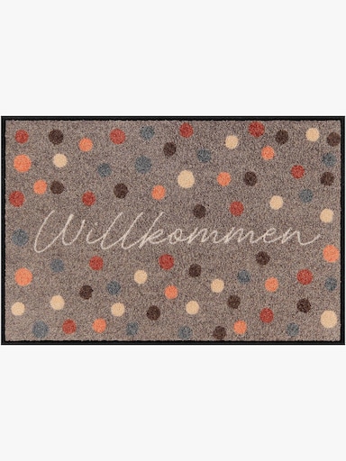 Salonloewe Fußmatte - taupe-bunt