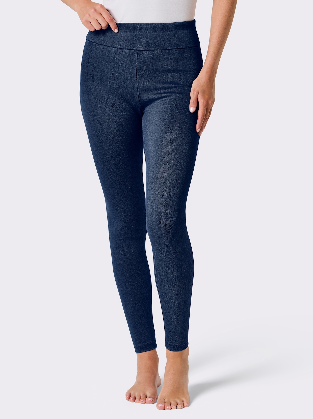 wäschepur Leggings - nachtblau