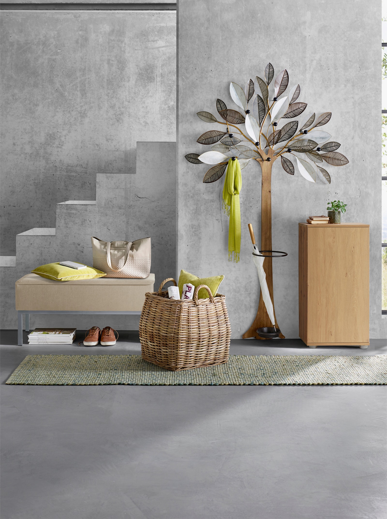 heine home Bank - ecru