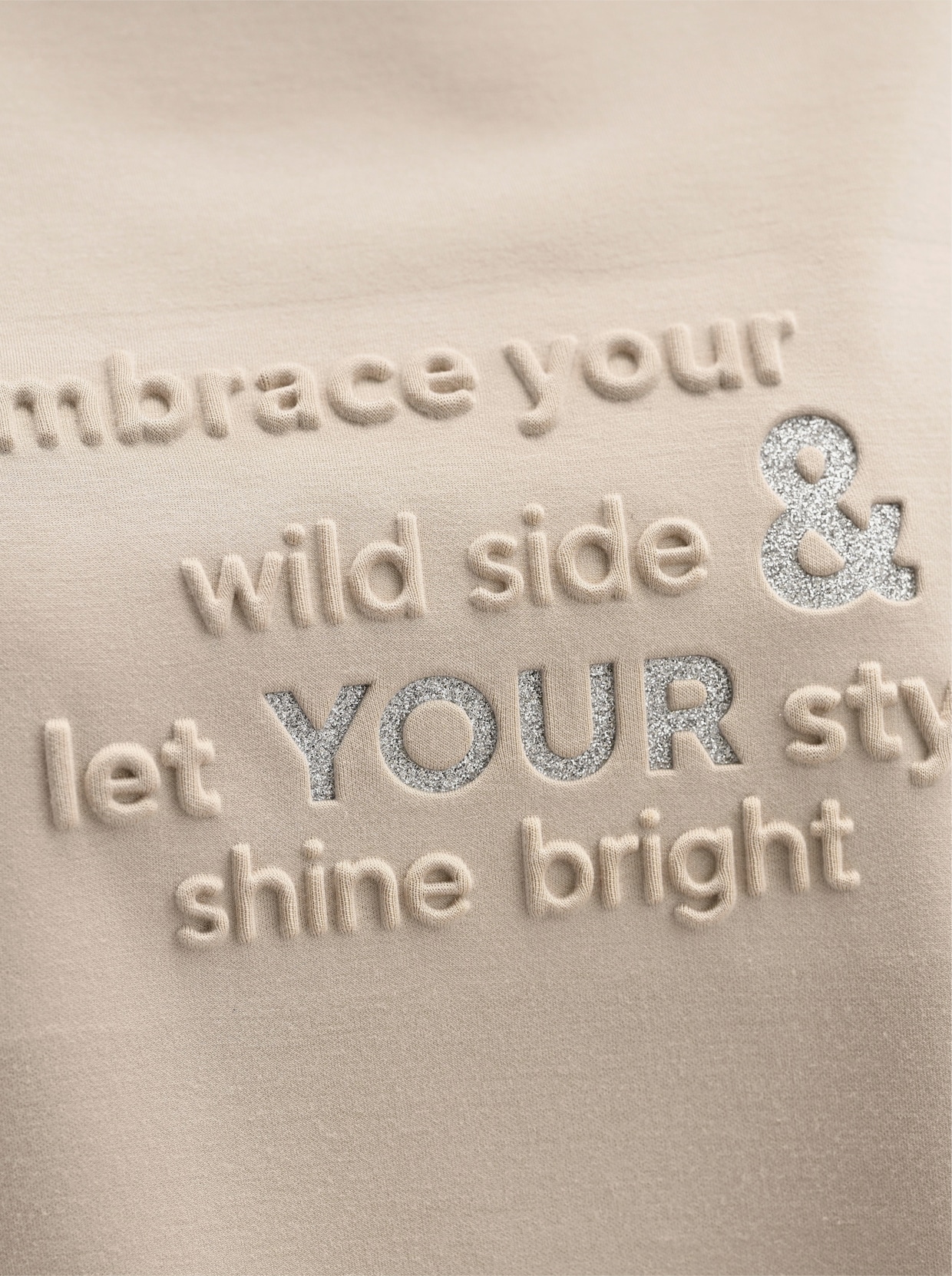 heine Stehkragenshirt - sand