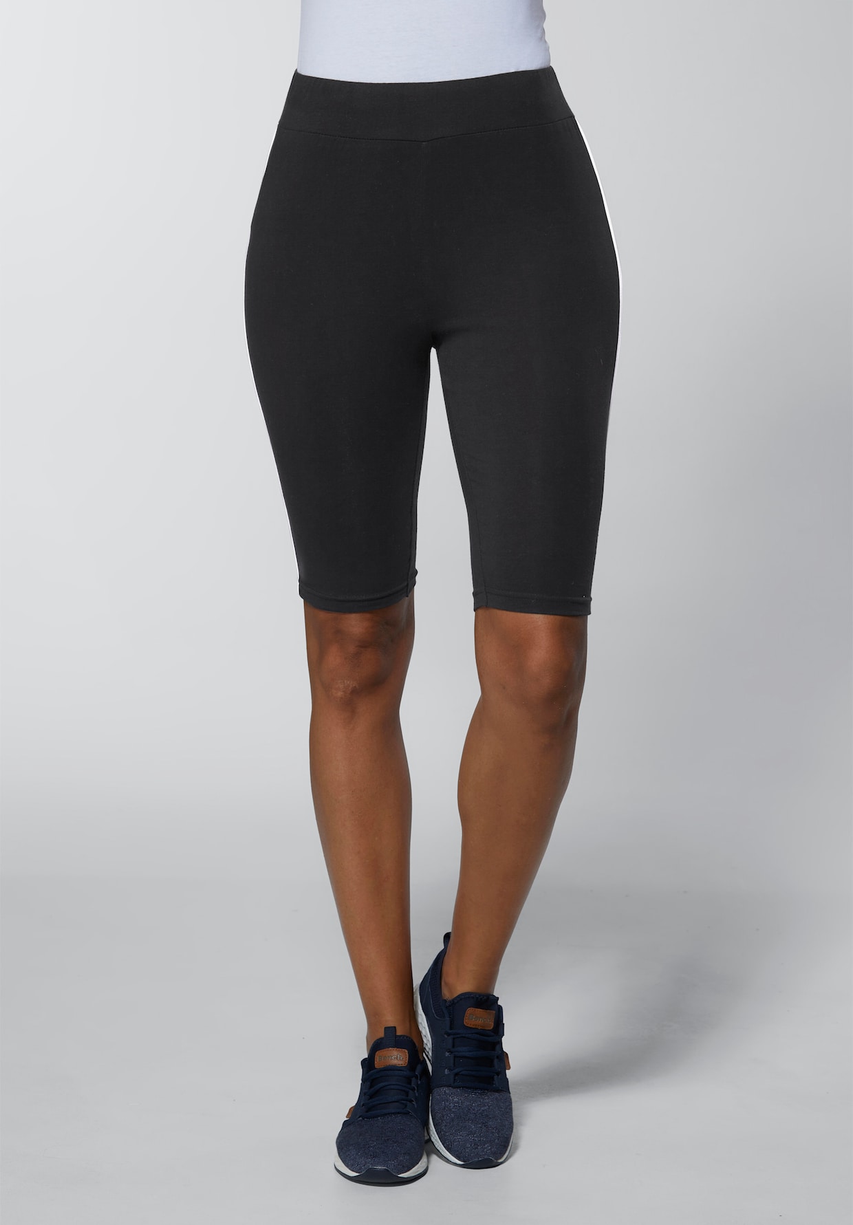 feel good Legging - zwart + grijs gemêleerd