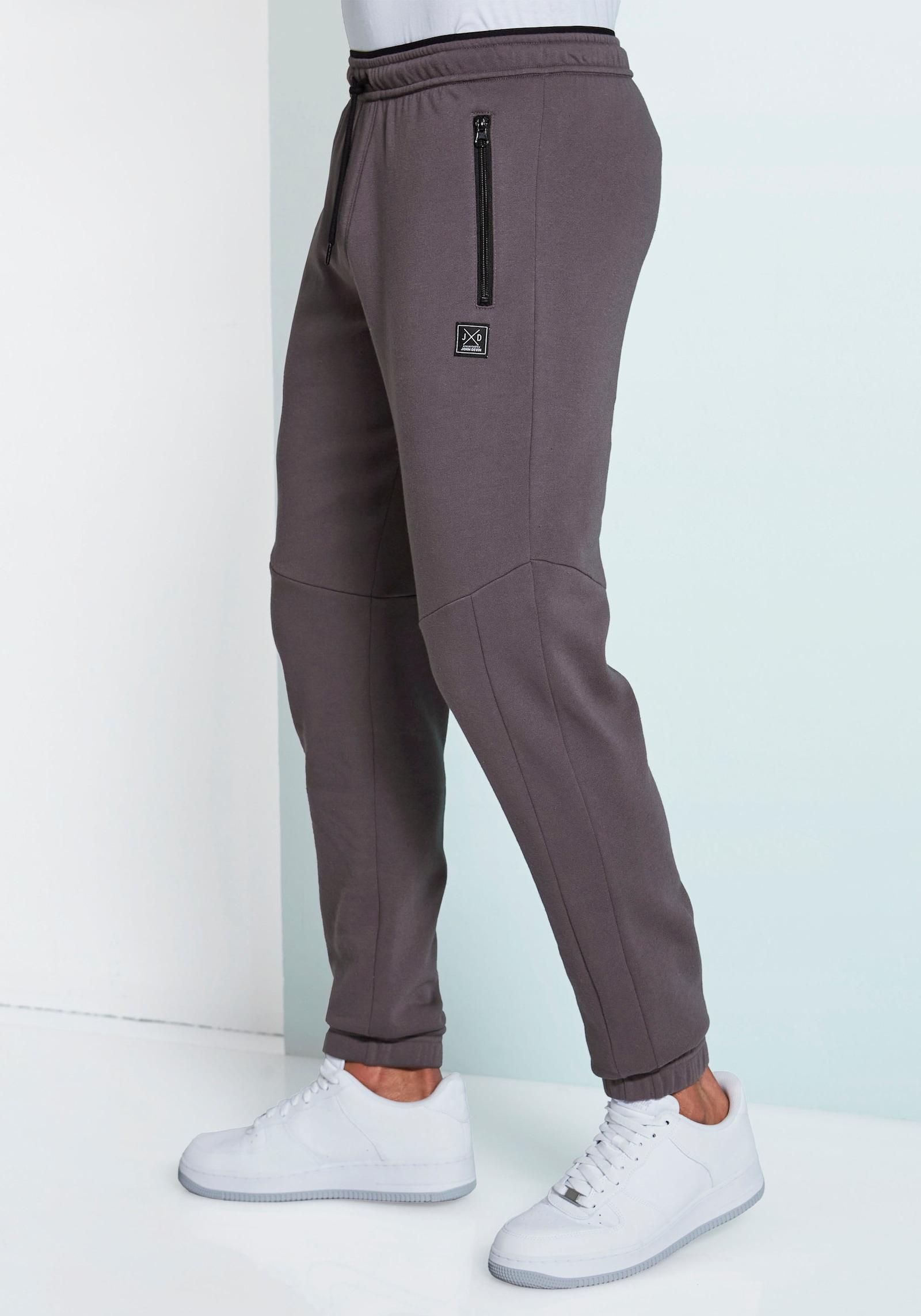John Devin Sweathose - dunkelgrau