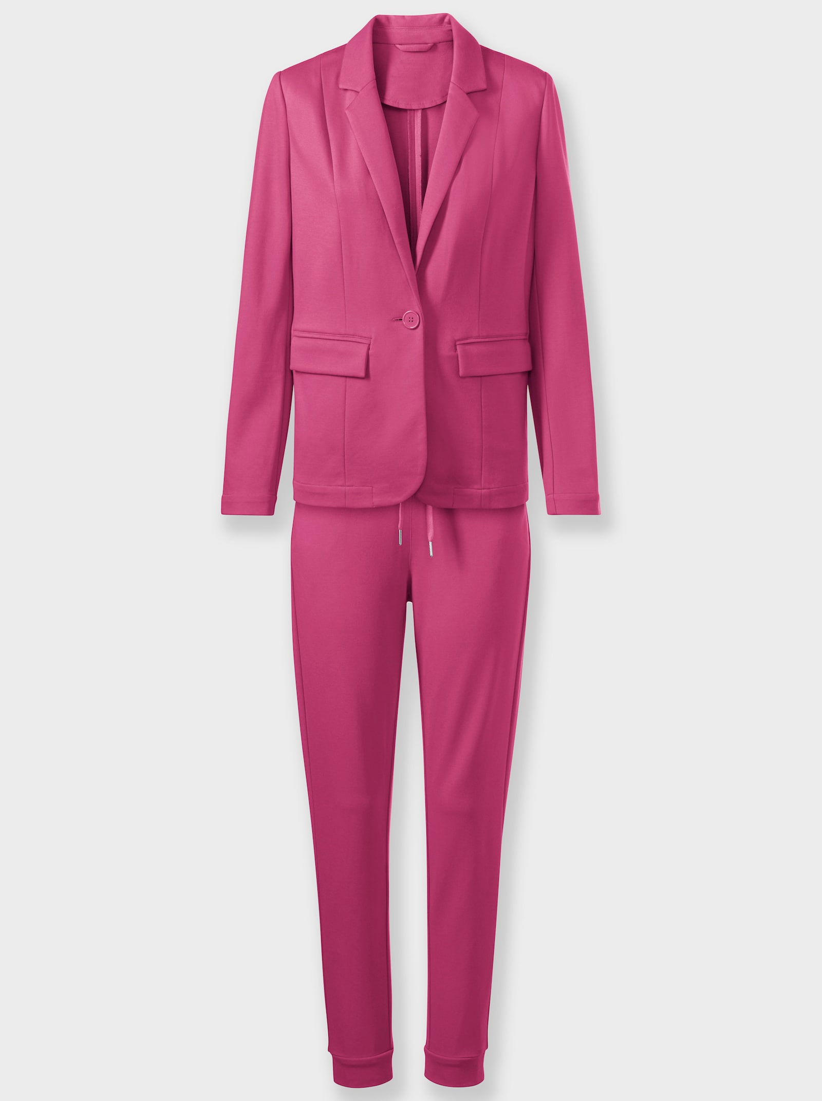 heine Hosenanzug mit 7/8-Hose - fuchsia