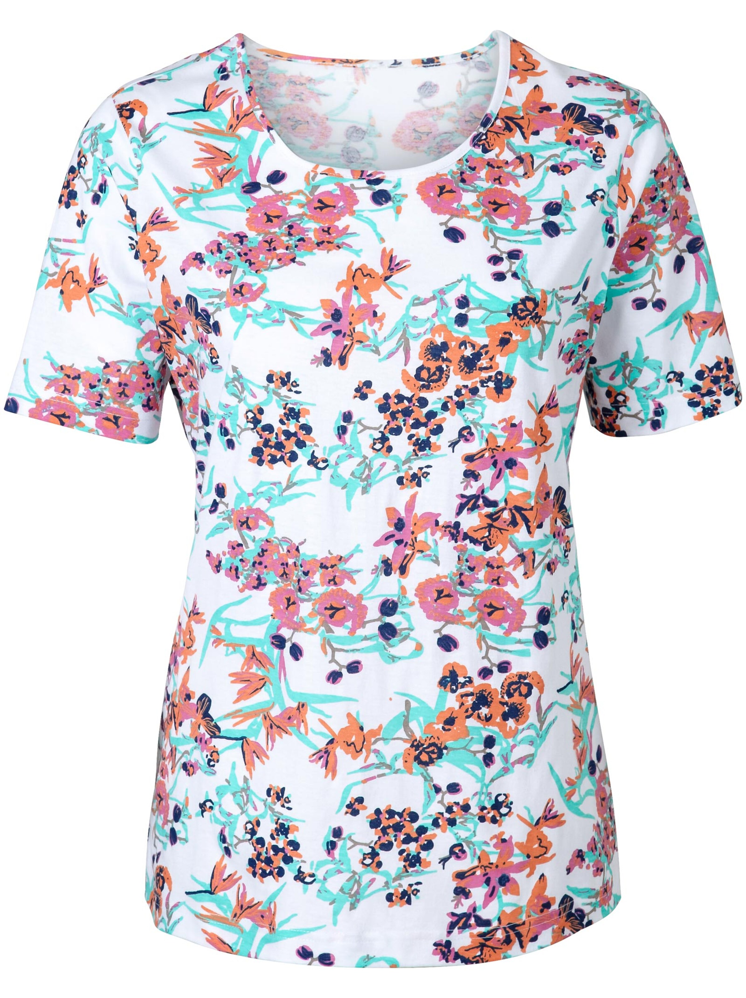 Shirt - weiß-gemustert