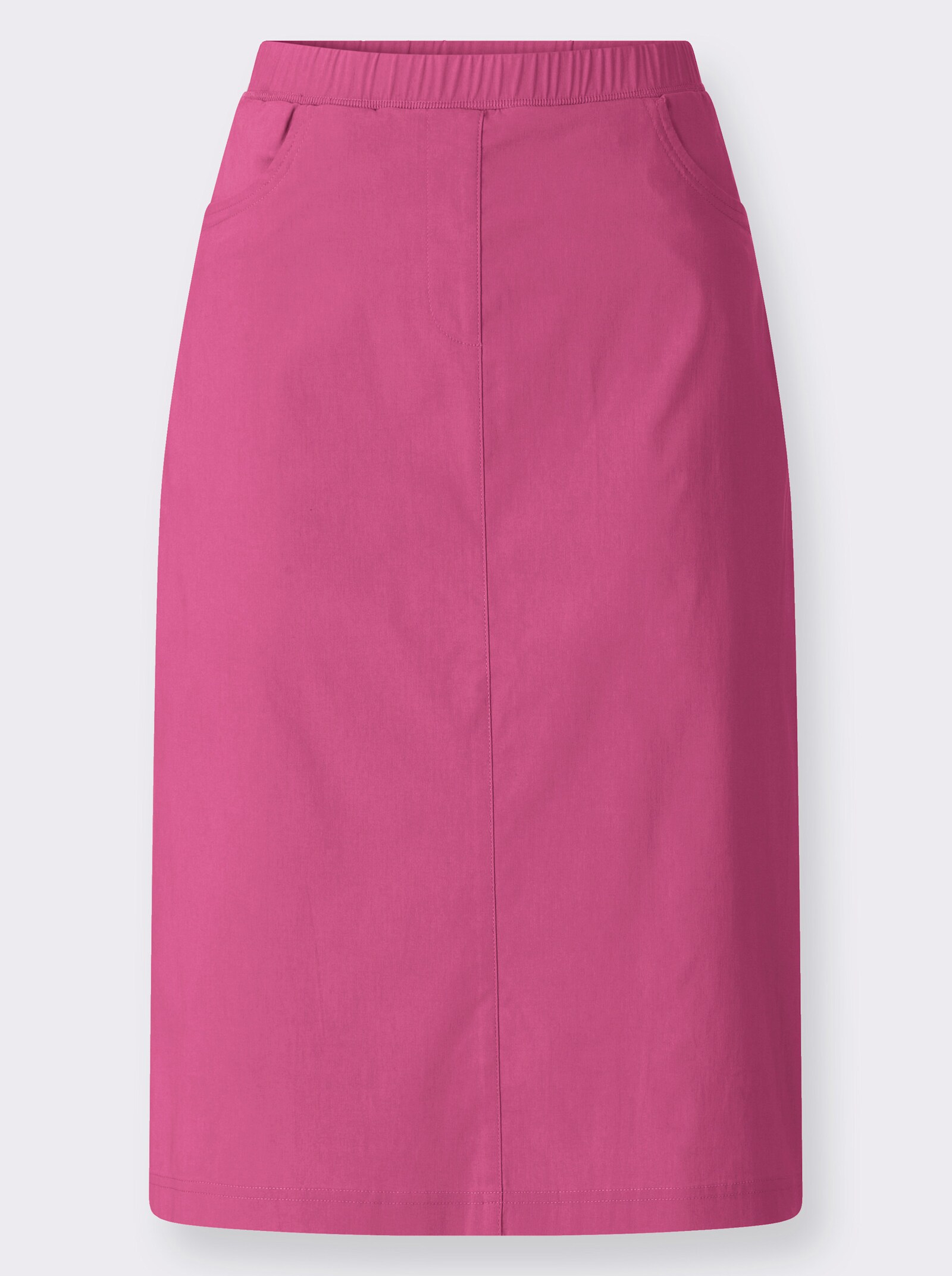 Schlupfrock in Bengalin-Qualität - fuchsia