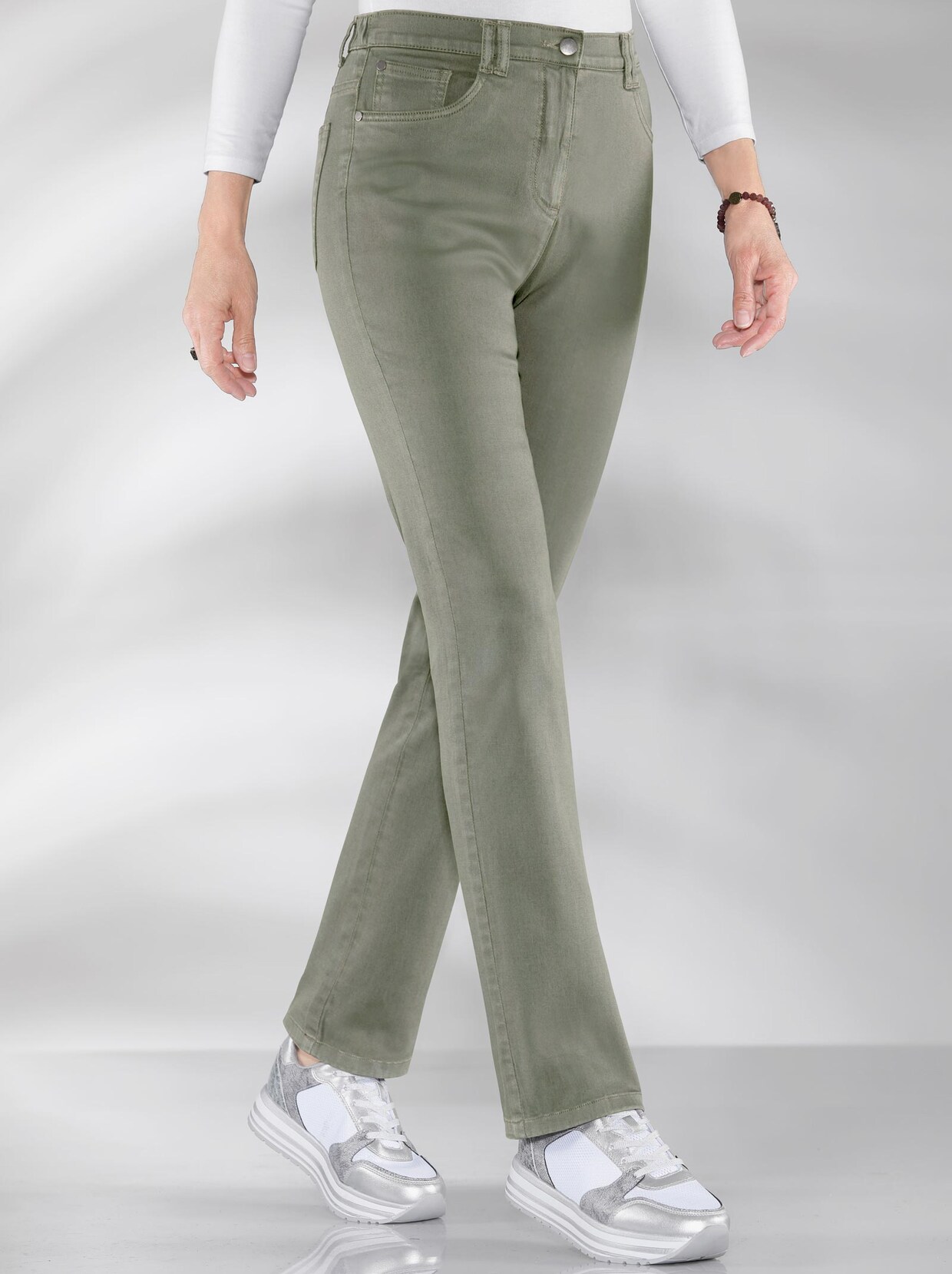 Stretch-Hose - schilf