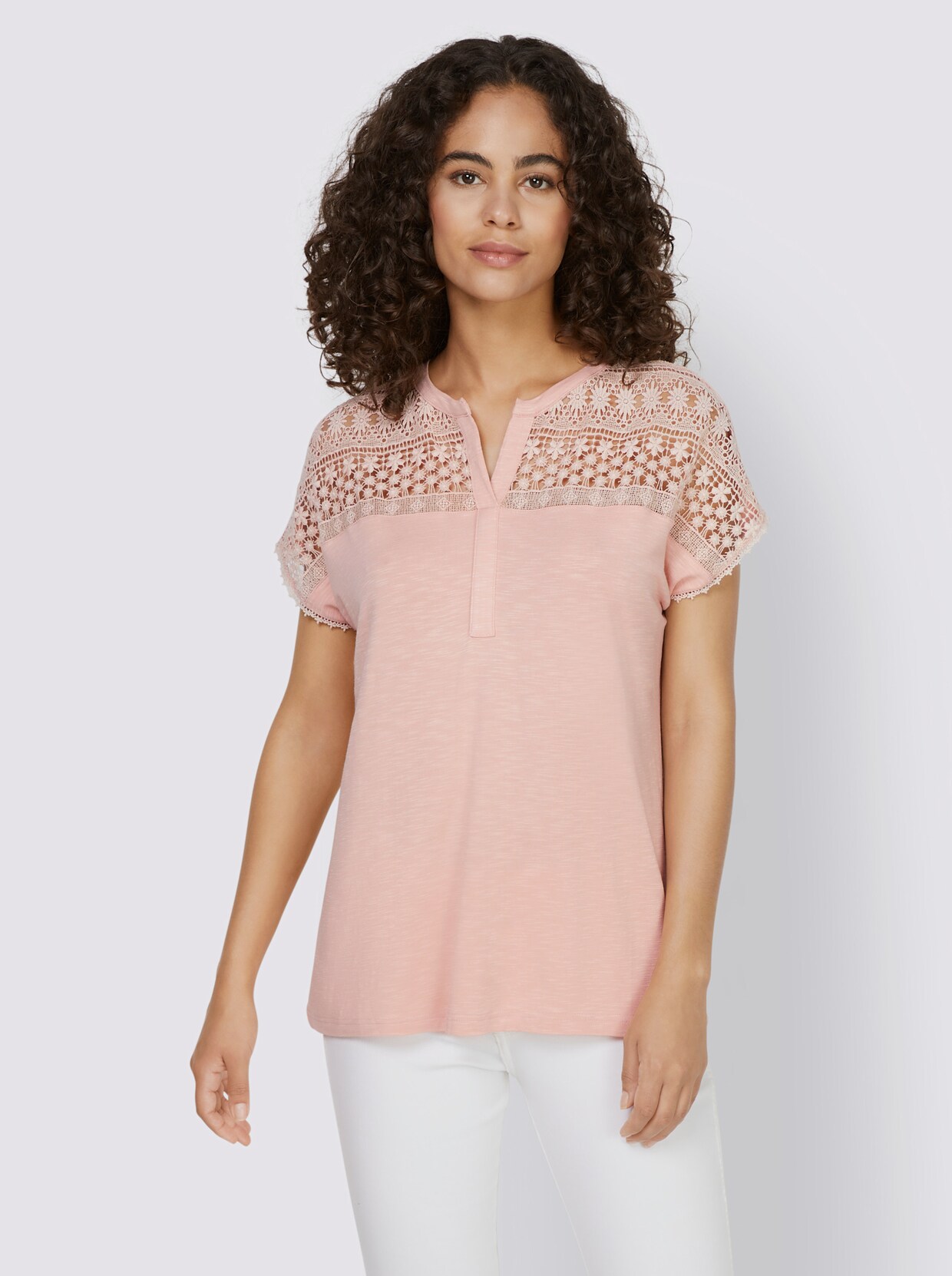 heine Shirt - puder