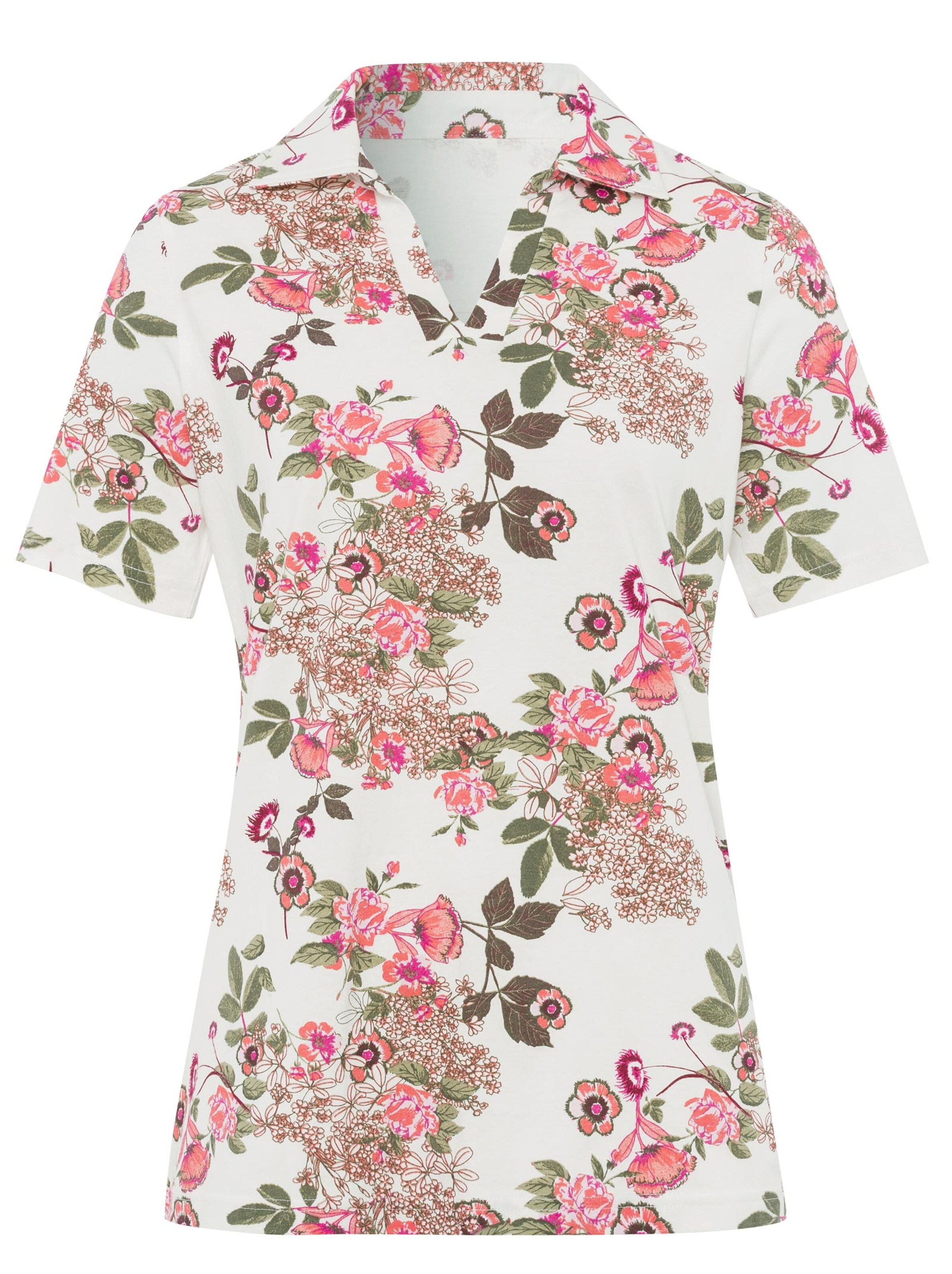 Poloshirt - cyclam-gemustert