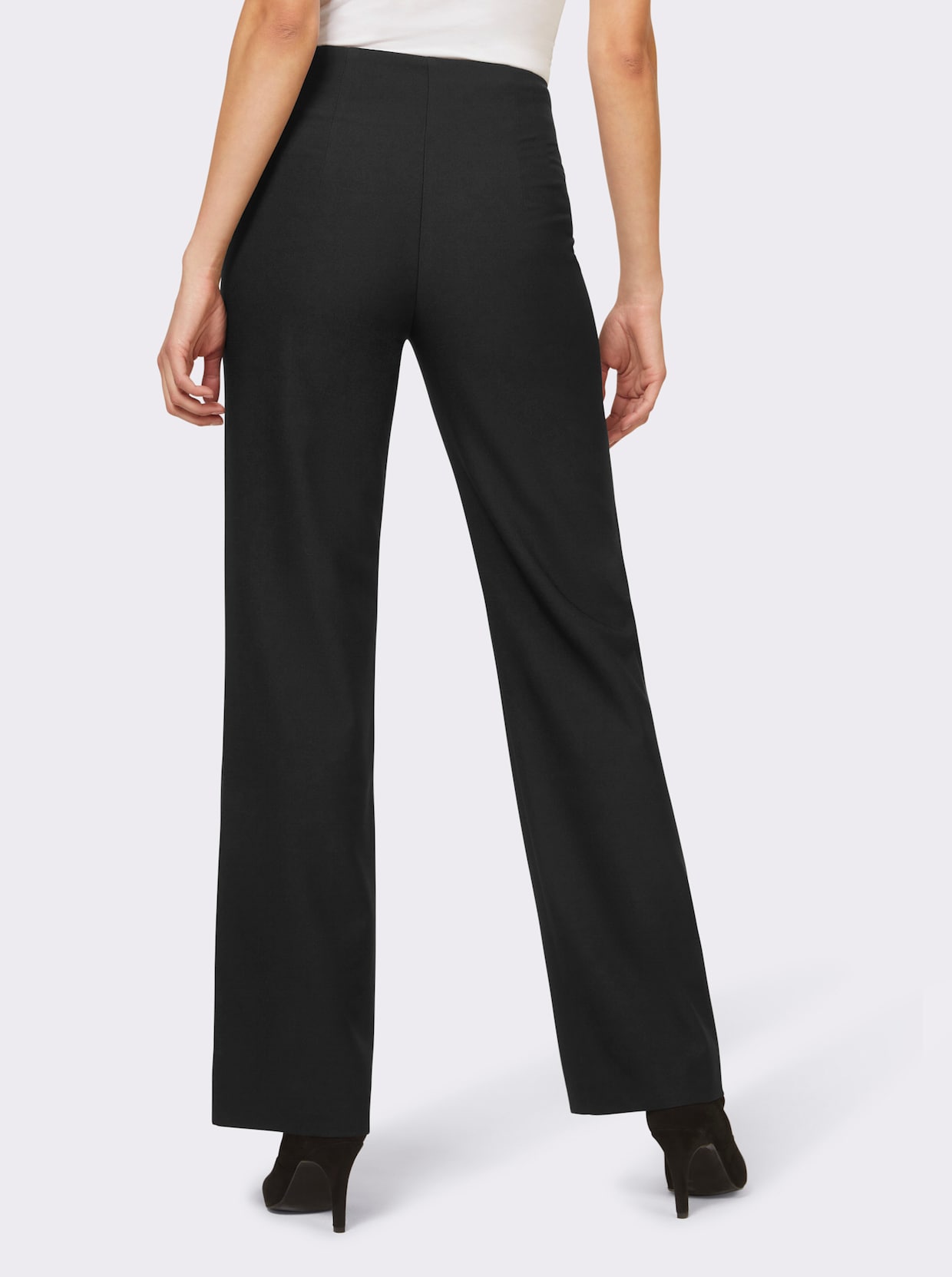 heine Stoffen broek - zwart