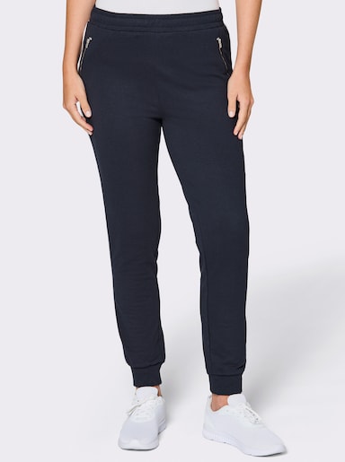 Catamaran Sports Freizeithose mit Rippbündchen - marine