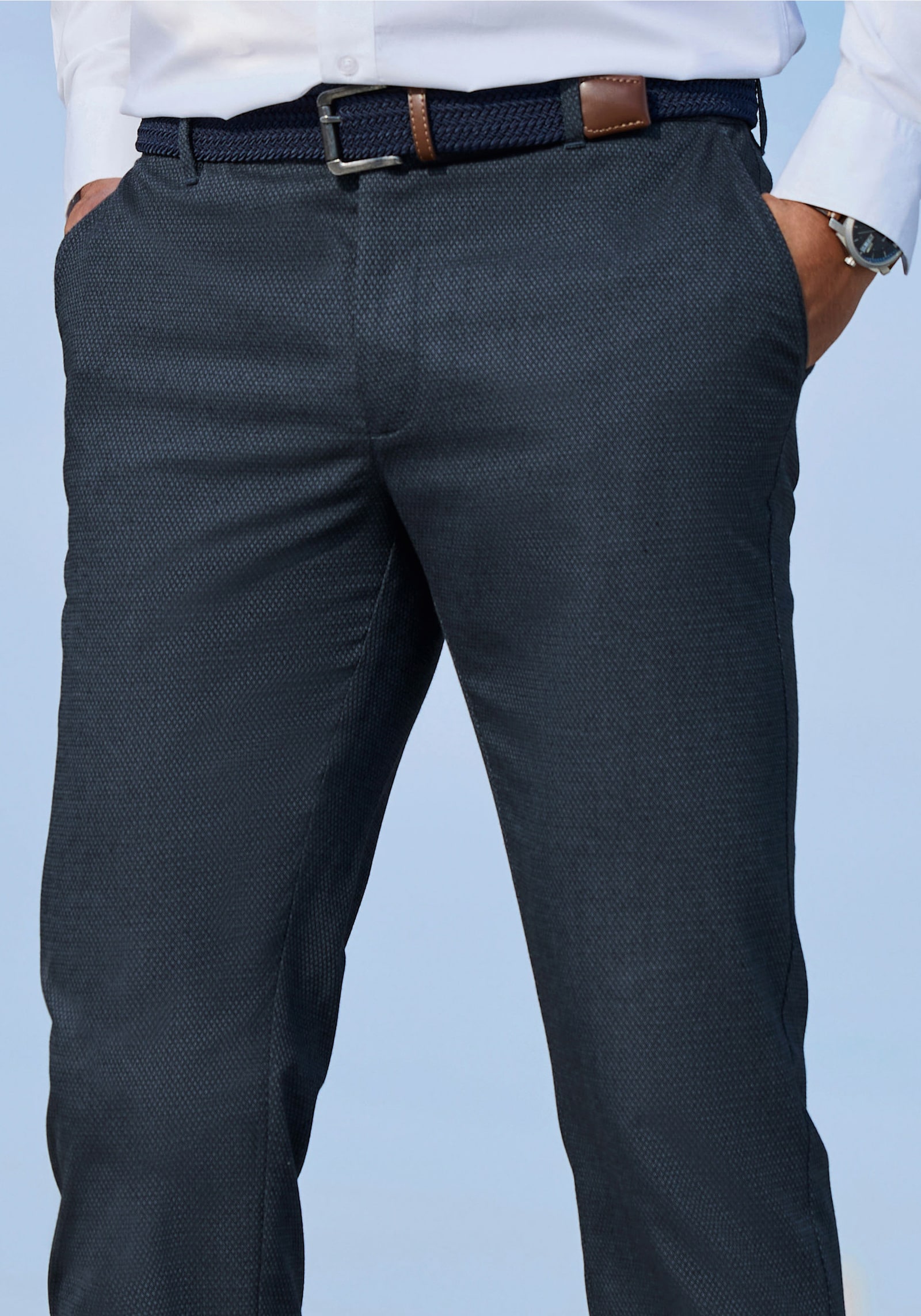 H.I.S Stoffhose - navy