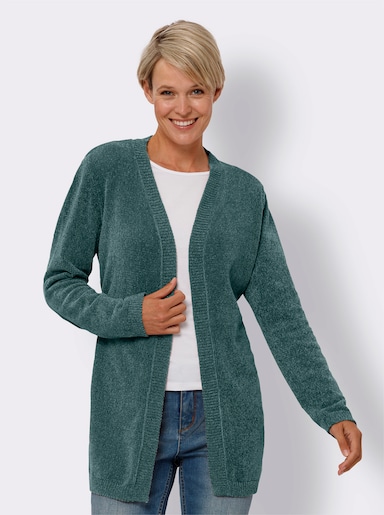 Strickjacke - grün