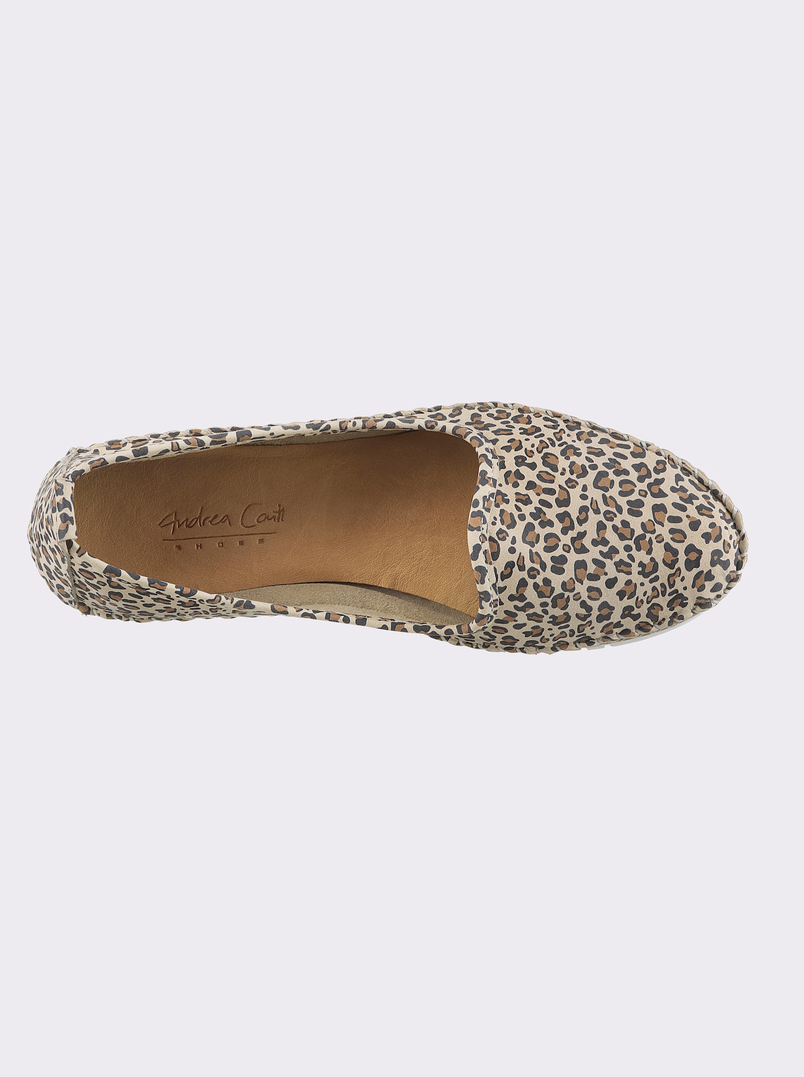 Andrea Conti Slipper - beige-schwarz