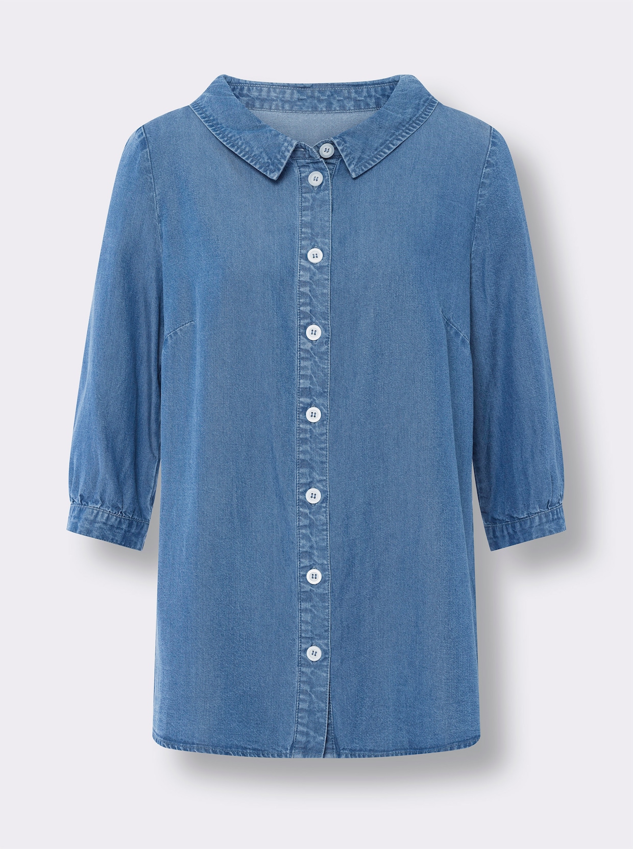 heine Bluse - blue-bleached